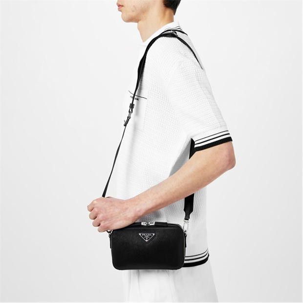 Prada PRADA Brique Re-Nylon And Saffiano Leather Bag Size ONE SIZE - 2 Thumbnail