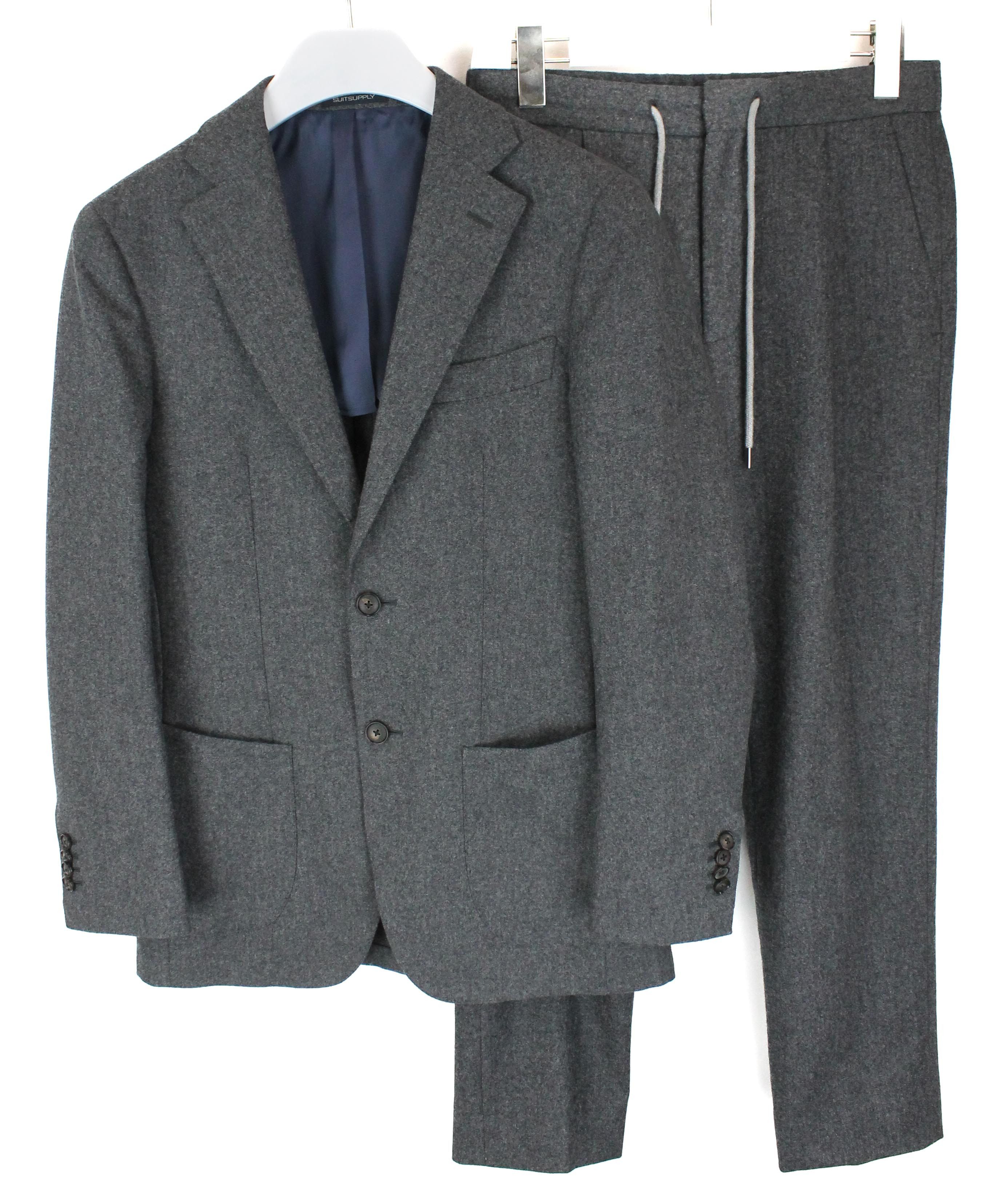 Suitsupply SUITSUPPLY Havana Patch Ames Pleat Suit Men's UK 34 / UK 28 Size 34R - 1 Thumbnail