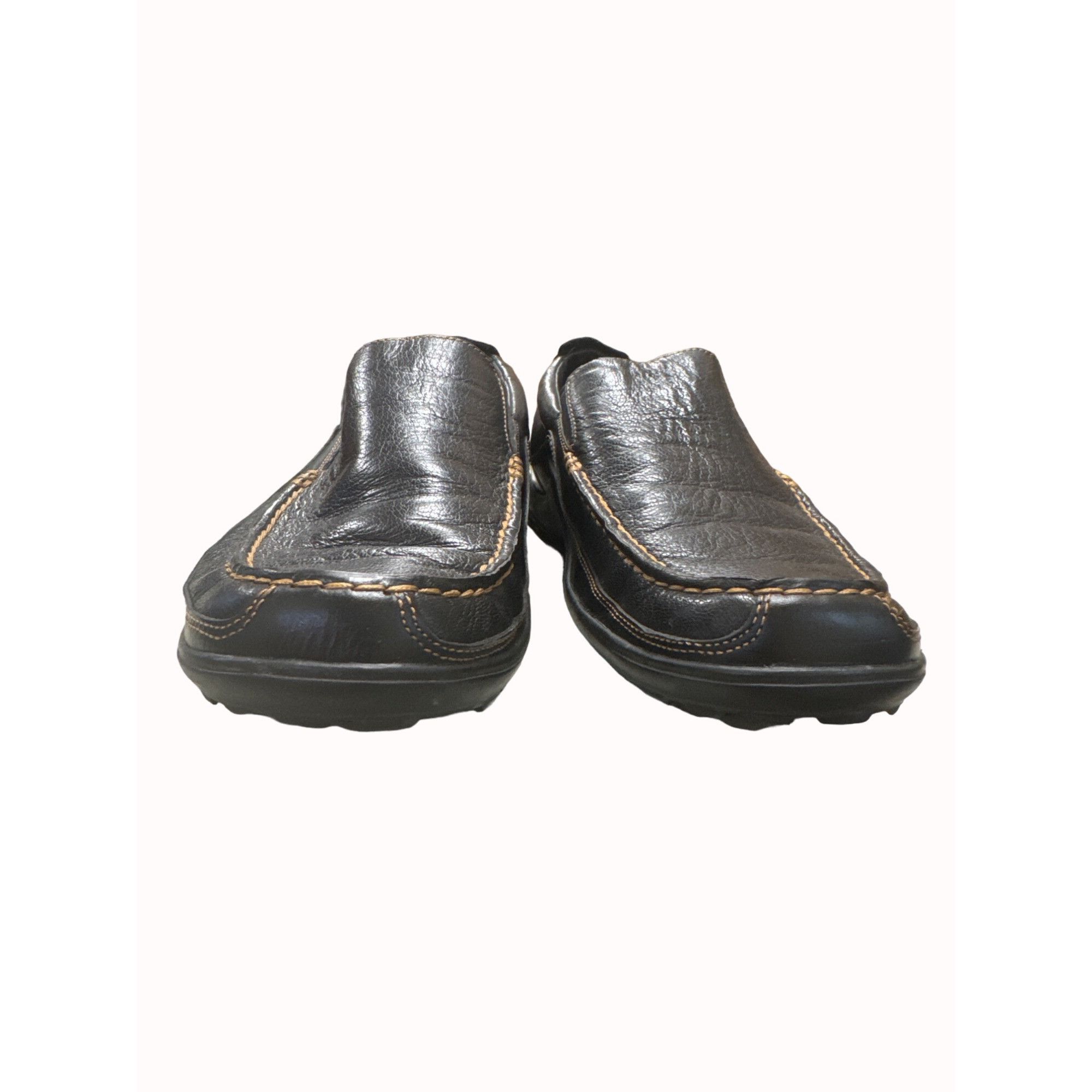 Cole Haan Cole Haan men’s dark brown leather slip on loafer shoes size Size US 10 / EU 43 - 4 Thumbnail
