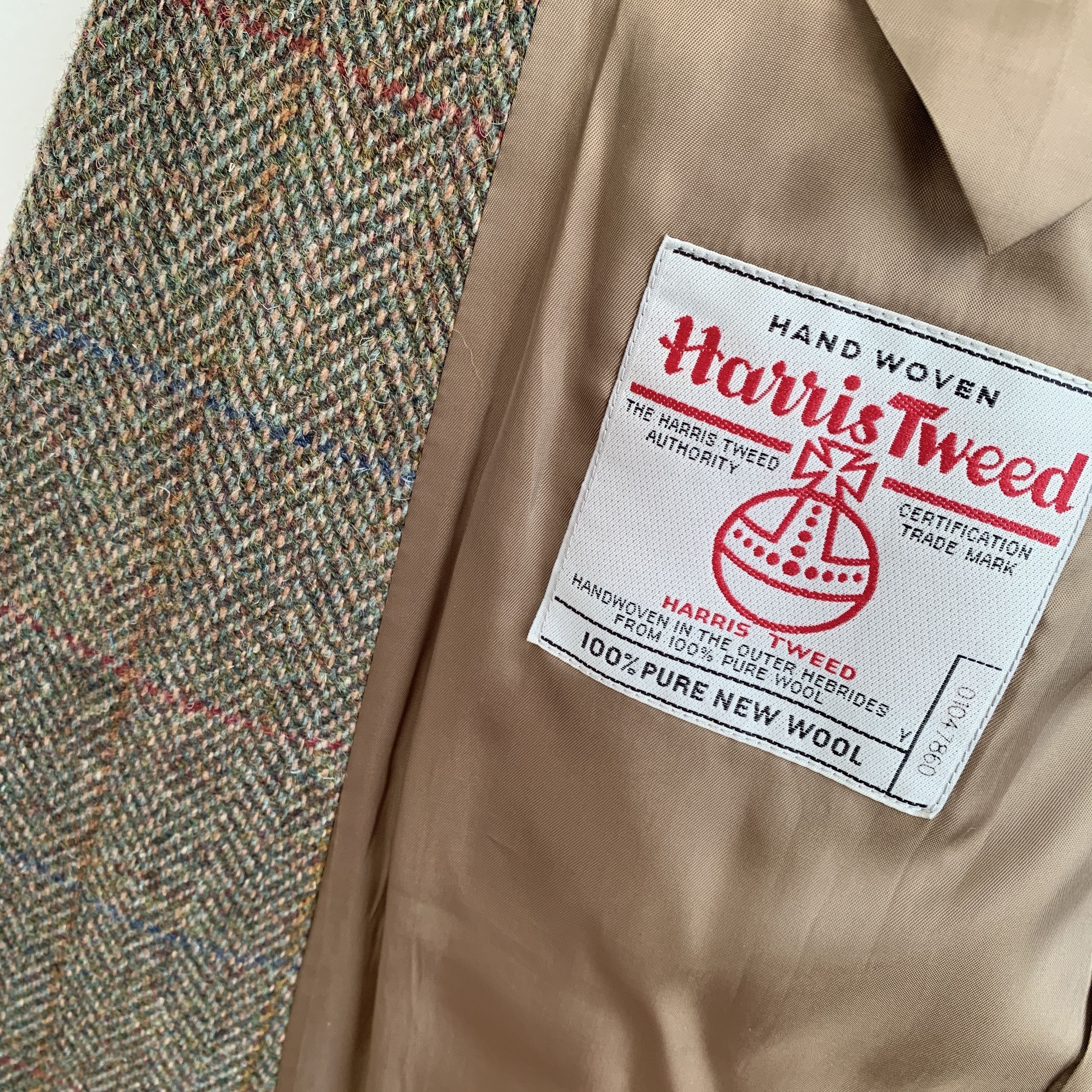 Harris Tweed Harris Tweed Mens Jacket Wool Blazer 52-54 Size US L / EU 52-54 / 3 - 12 Thumbnail