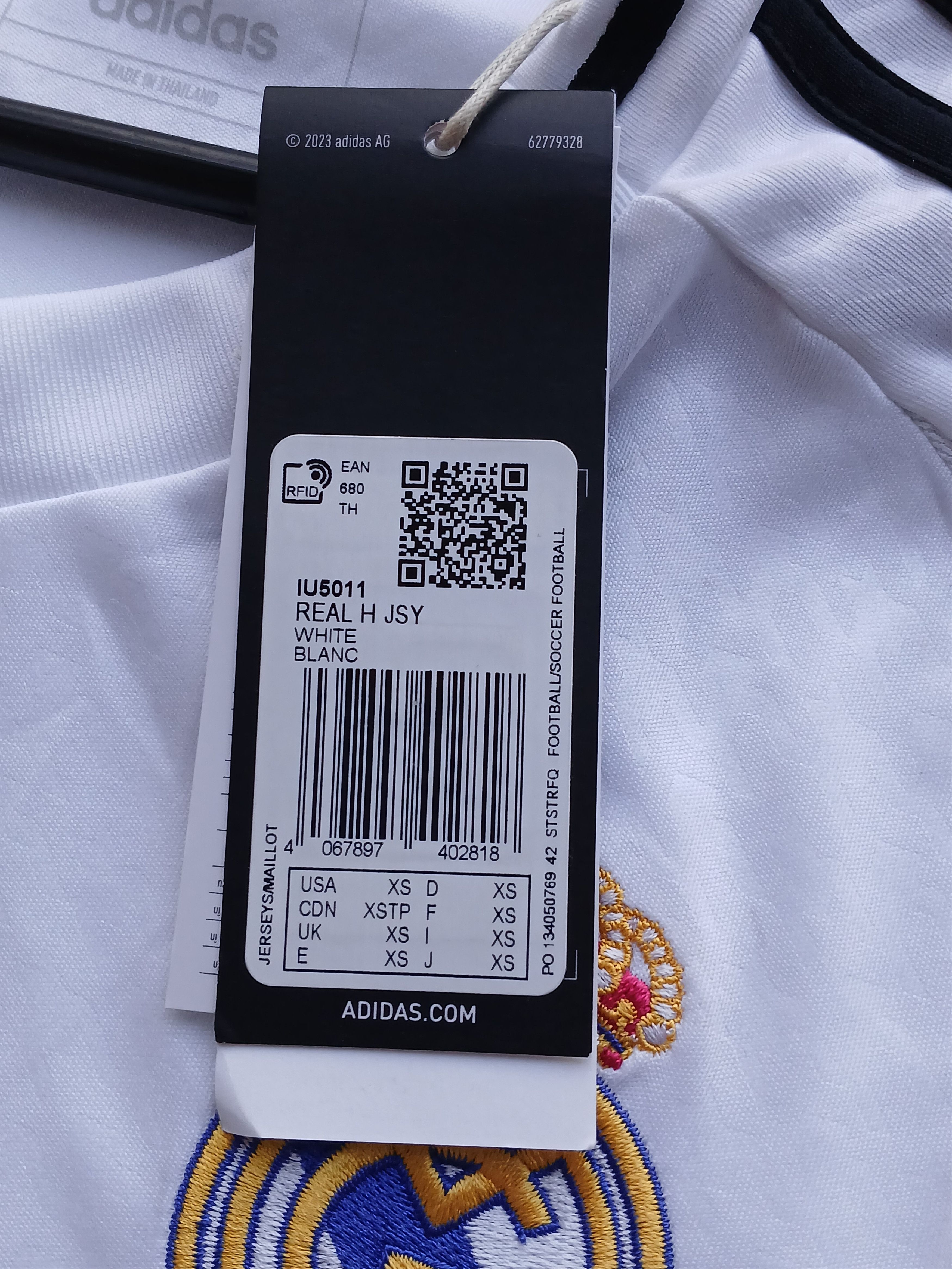Adidas New Real Madrid 24/25 Home Football Jersey T-Shirt Size US XS / EU 42 / 0 - 12 Thumbnail