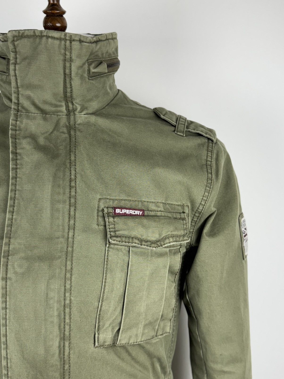 Superdry × Vintage Men’s Vintage SuperDry Military Field Jacket size S Size US S / EU 44-46 / 1 - 2 Thumbnail