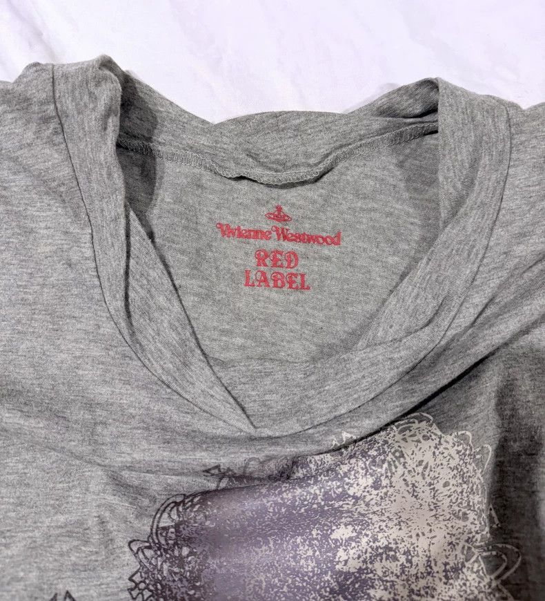 Vivienne Westwood Vivienne Westwood Grey Saturn T-shirt with love Size M / US 6-8 / IT 42-44 - 4 Thumbnail