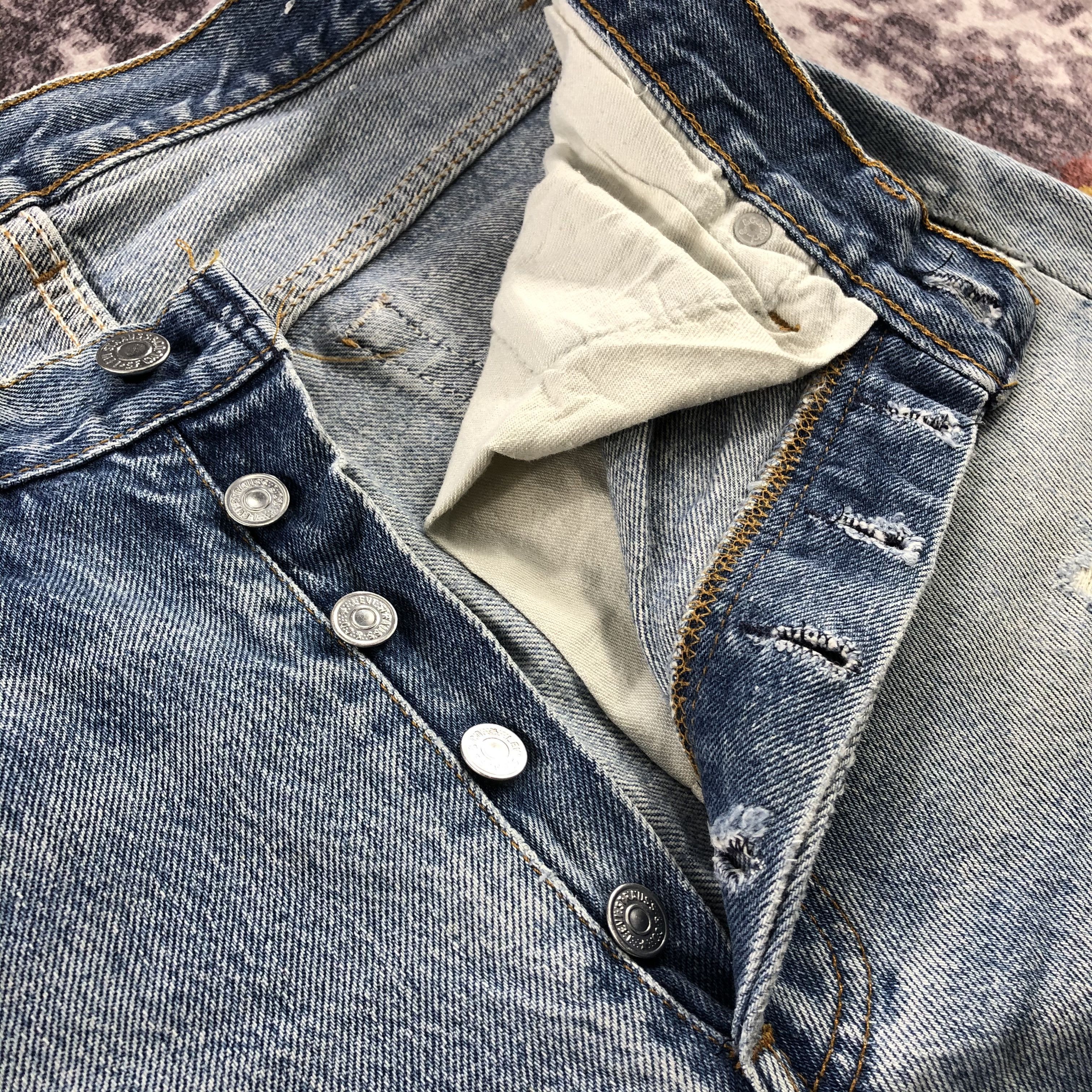Levi's × Vintage 80s Vintage Levis 501 Jeans-JM2838 Size US 31 - 12 Thumbnail