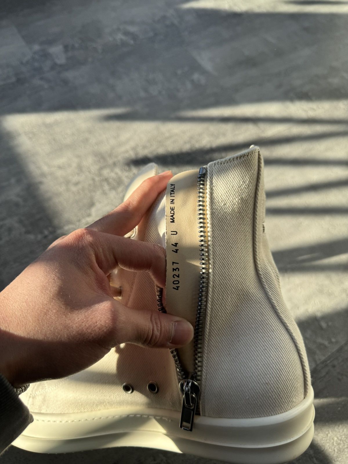 Rick Owens Rick Owens DRKSHDW Cargo Basket high top sneakers Size US 10.5 / EU 43-44 - 9 Thumbnail