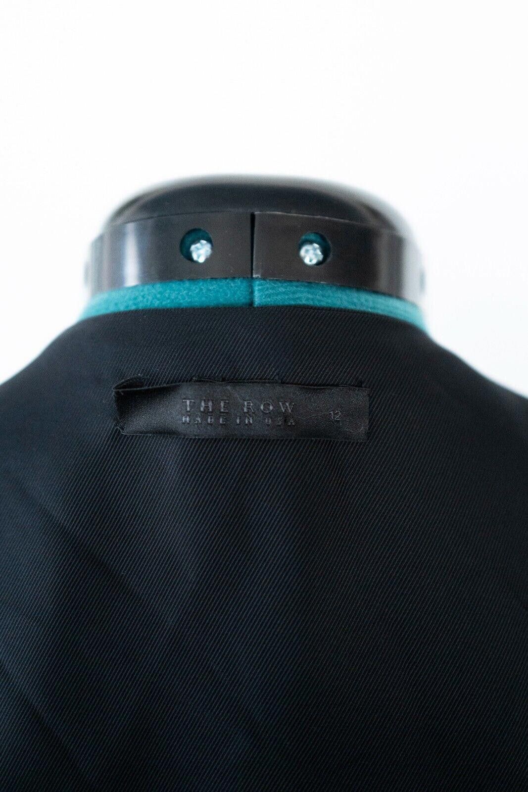 The Row The Row Womens Black Overcoat sz. L Size L / US 10 / IT 46 - 4 Thumbnail
