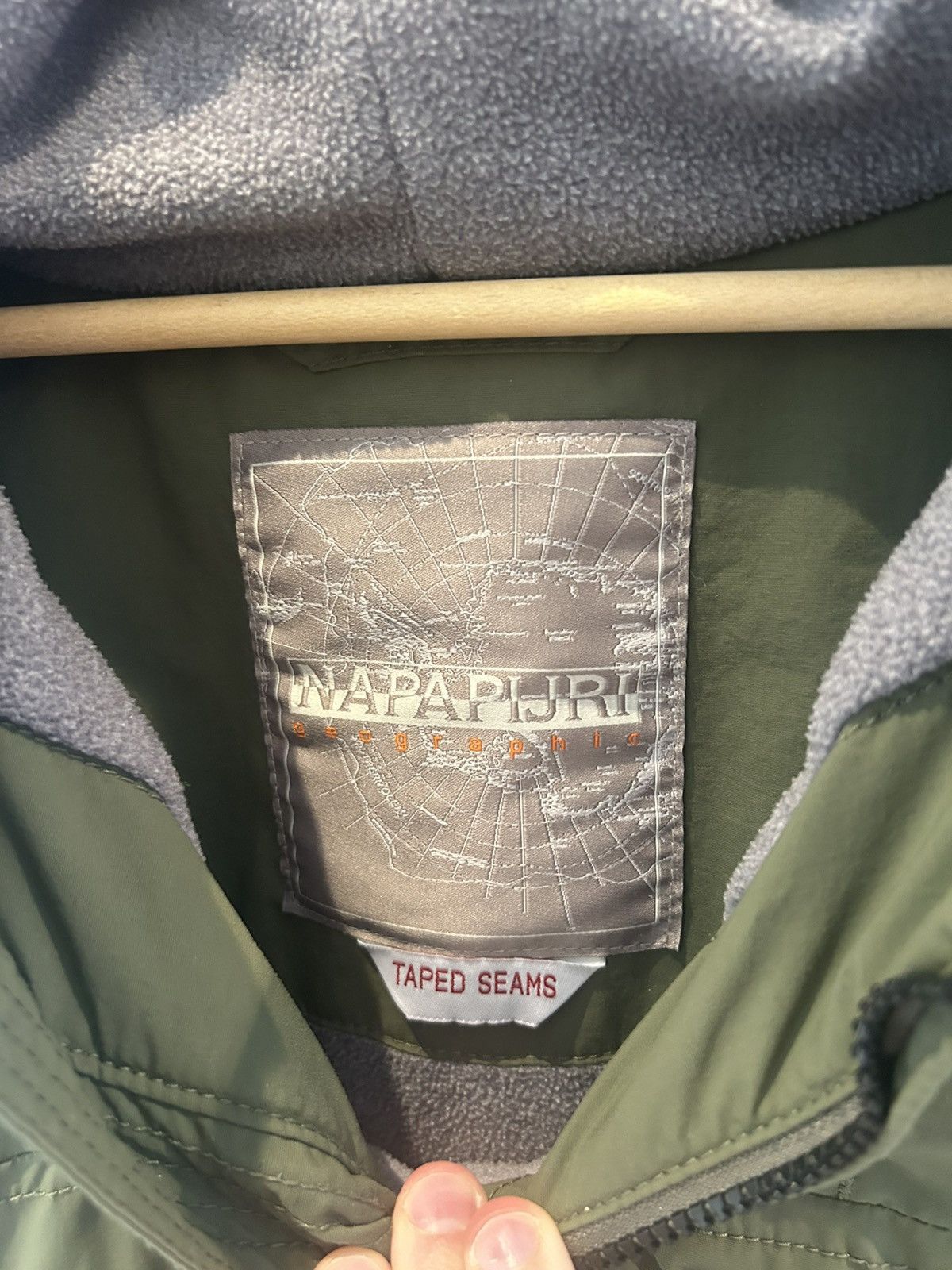 Napapijri Napapijri fleece-lined anorak Size US L / EU 52-54 / 3 - 6 Thumbnail