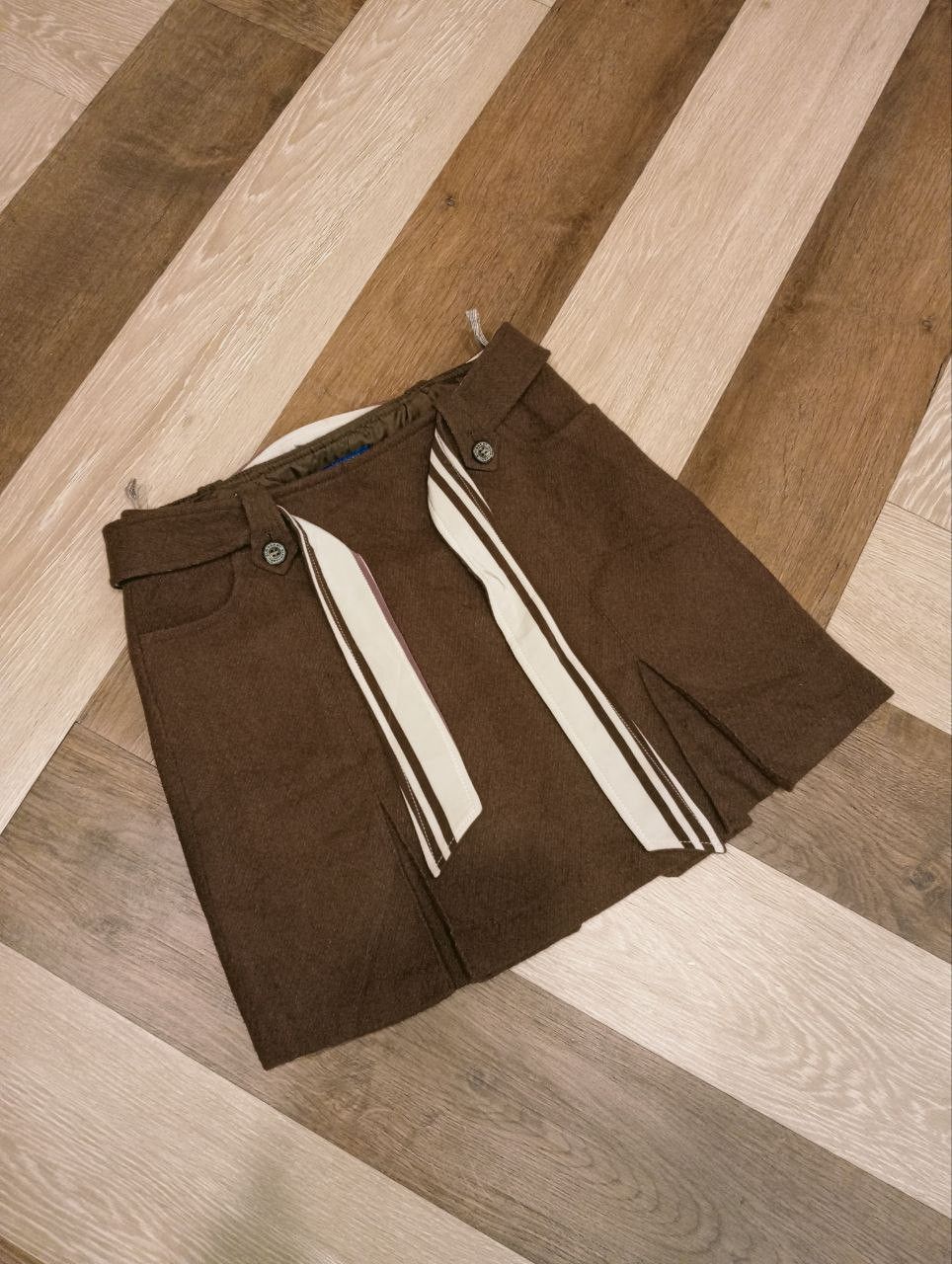 Burberry BURBERRY BLUE LABEL WOOL SKIRT - SIZE 38 Size 26" / US 2 / IT 38 - 2 Thumbnail