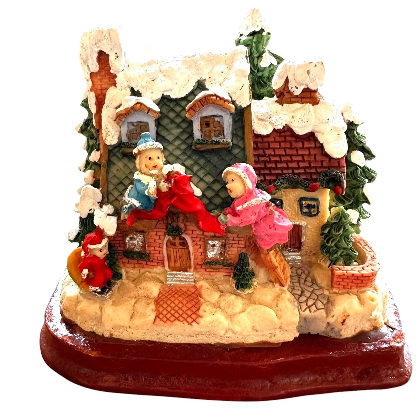 Vintage VTG Gift Collection Snow House Nightlight Christmas READ Size ONE SIZE - 1 Thumbnail