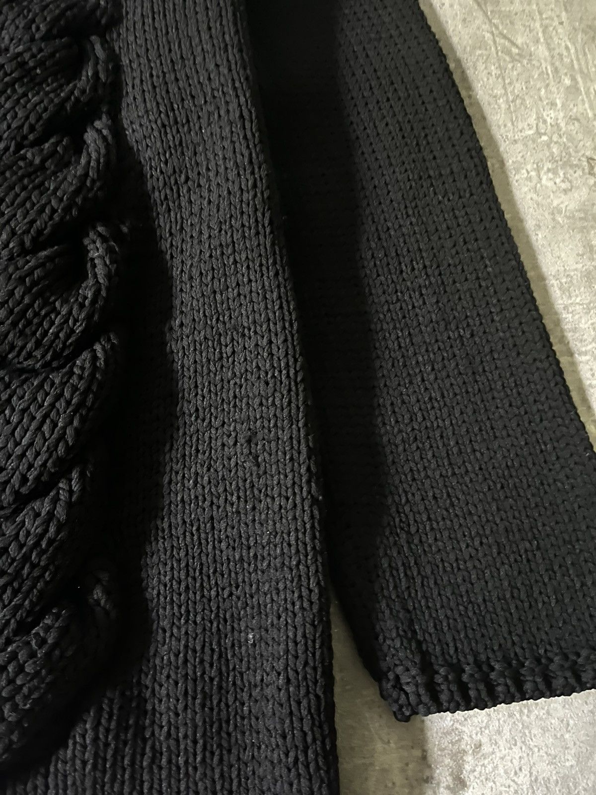 Comme des Garcons × Comme des Garcons Homme Plus × Japanese Brand Comme des Garcons Homme Plus braid black sweater knit Size US M / EU 48-50 / 2 - 4 Thumbnail