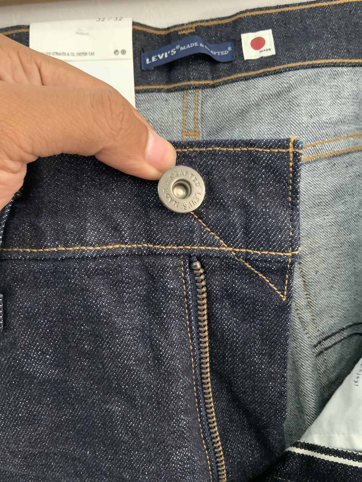 Japanese Brand New Levi’s Japan Made Selvedge Denim Jeans Size US 32 / EU 48 - 18 Thumbnail