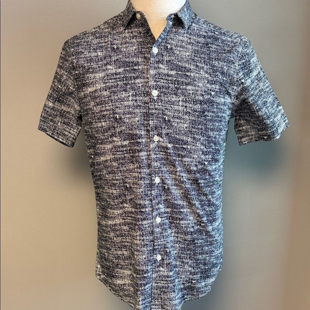 Topman Topman Short Sleeve Button-Down Shirt – Size Small Size US S / EU 44-46 / 1 - 1 Thumbnail