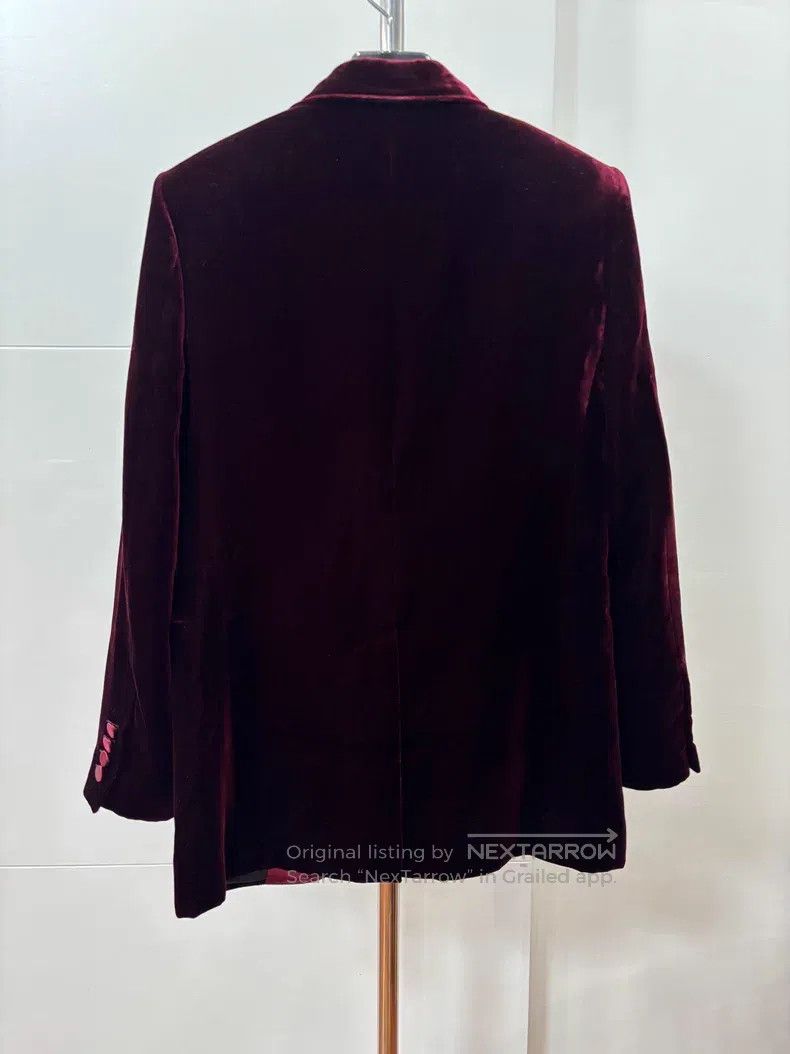 Saint Laurent Paris Saint Laurent Paris Red Velvet Suit Size US S / EU 44-46 / 1 - 2 Thumbnail