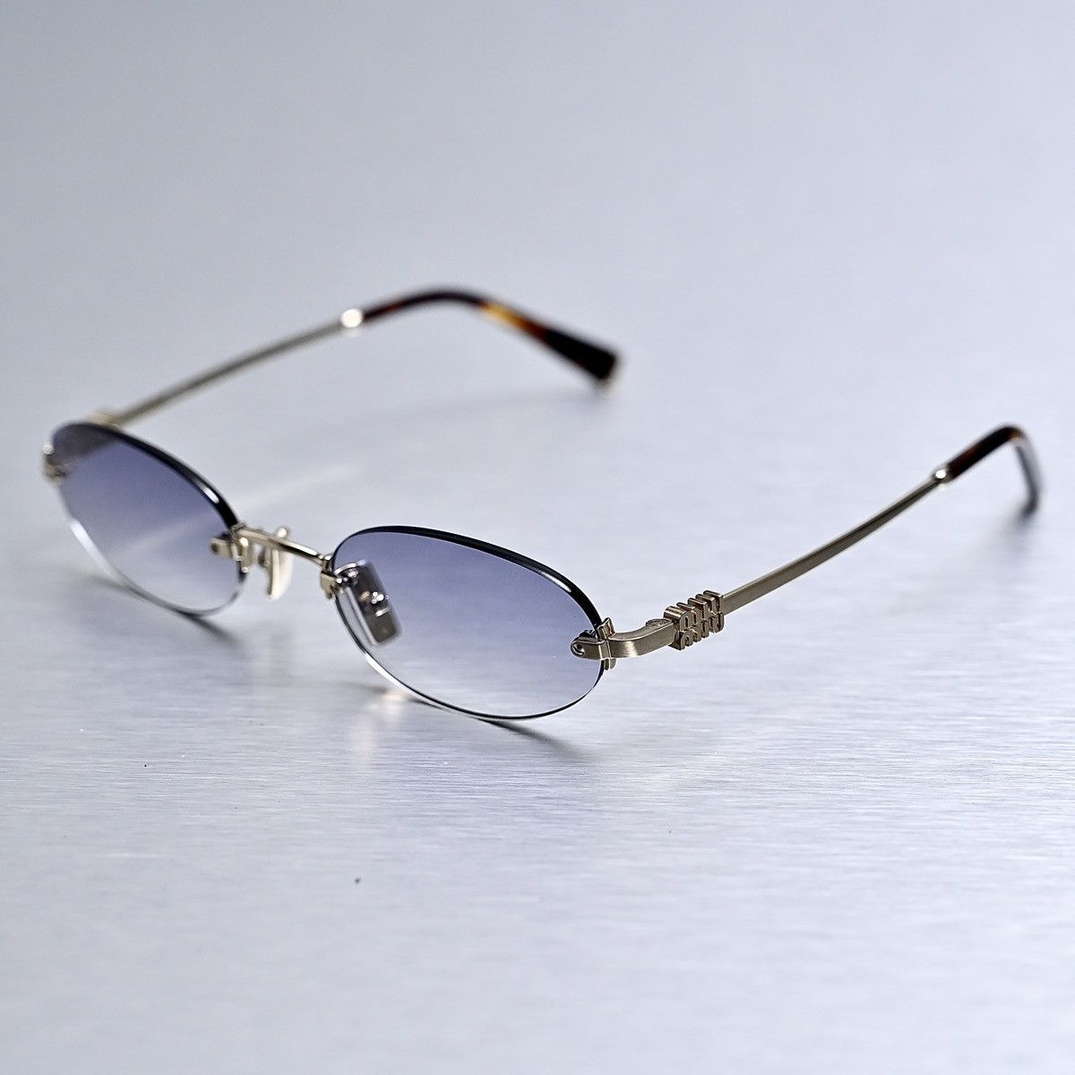 Miu Miu MIU MIU 0MU A54S ZVN80O SUNGLASSES Size ONE SIZE - 2 Thumbnail