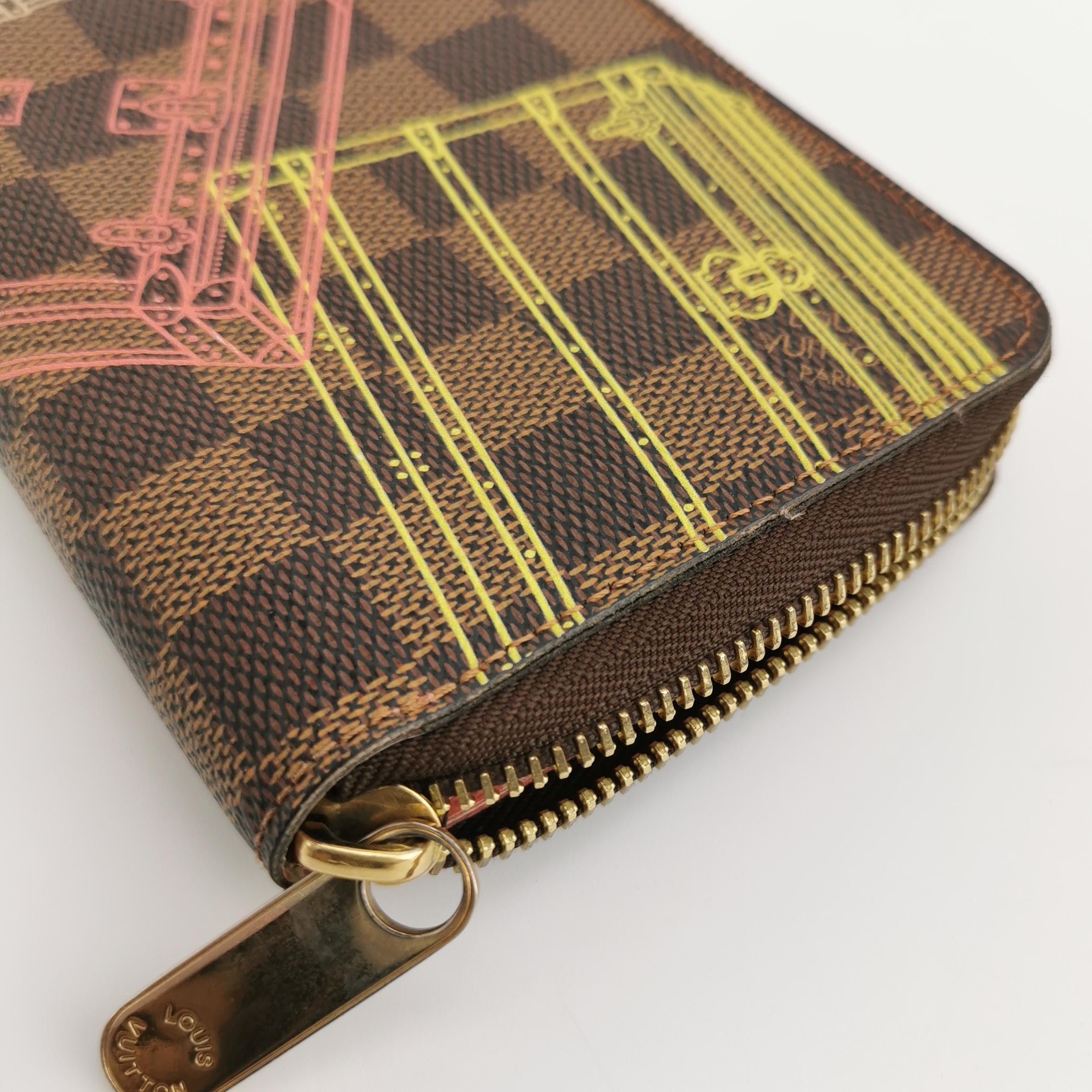 Louis Vuitton Louis Vuitton (LV) Zippy Box Print Zip Around Wallet -y2506 Size ONE SIZE - 9 Thumbnail