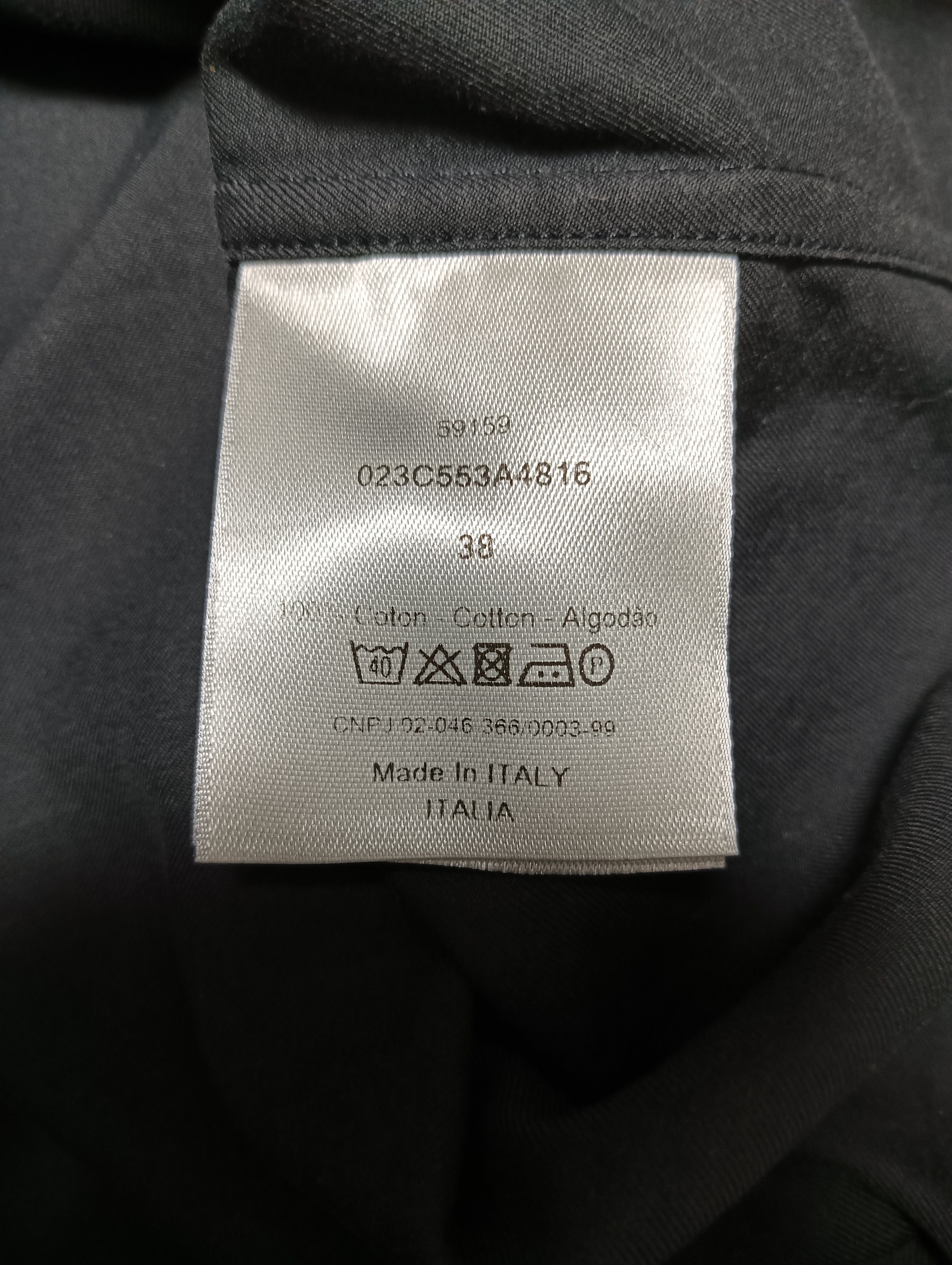 Dior Oblique Button Up Pocket Shirt Size US M / EU 48-50 / 2 - 6 Thumbnail