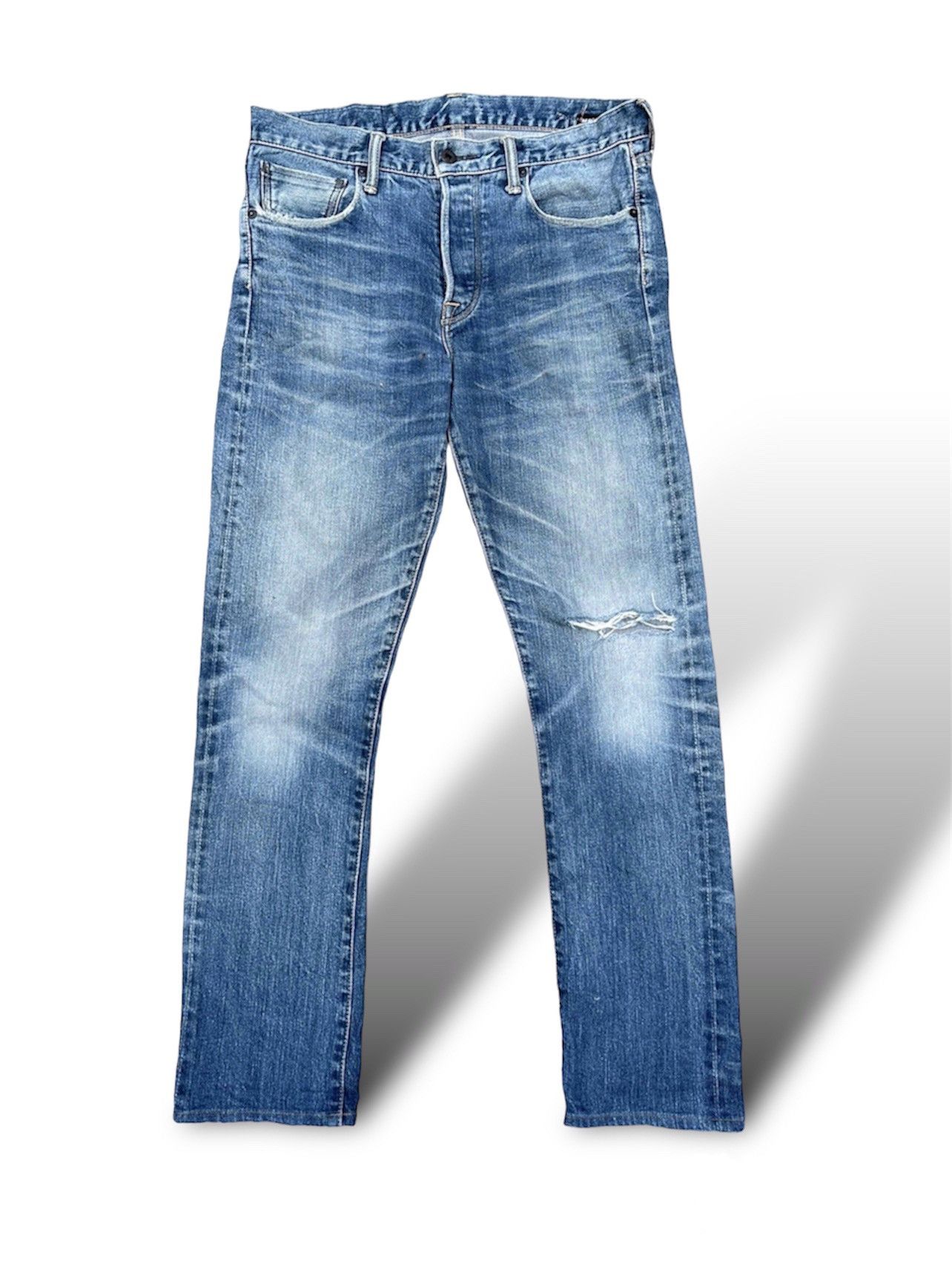 Kuro DIAMANTE japan distressed selvedges denim