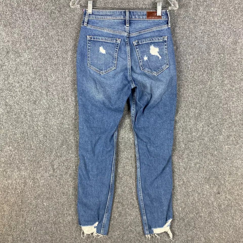 Hollister Hollister Jeans Women's 1R 25x27 Curvy High Rise Mom Zipper Size 25" / US 0 / IT 36 - 6 Thumbnail