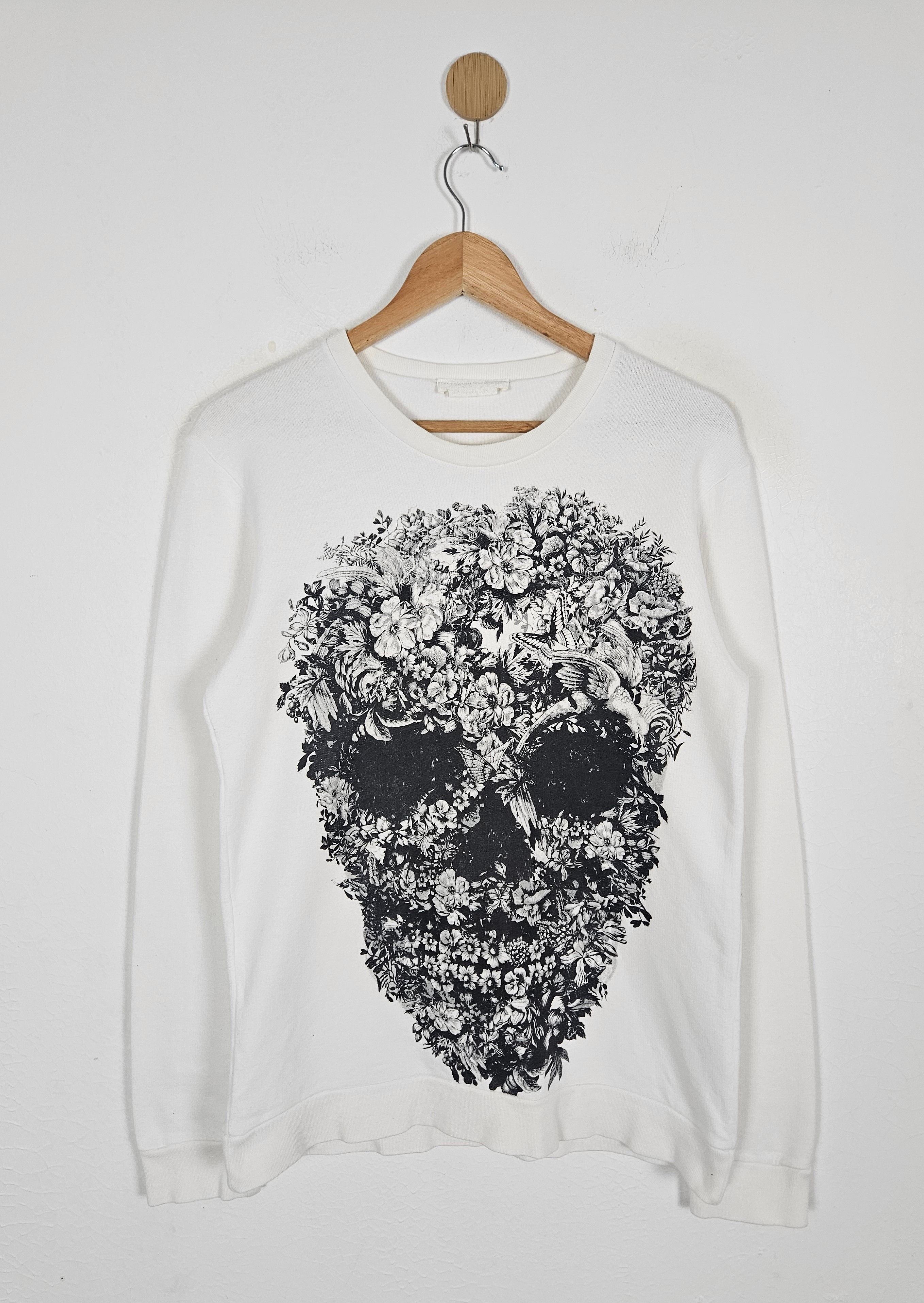 Alexander McQueen Alexander Mcqueen tatoo skull motive sweatshirt Size US S / EU 44-46 / 1 - 1 Thumbnail