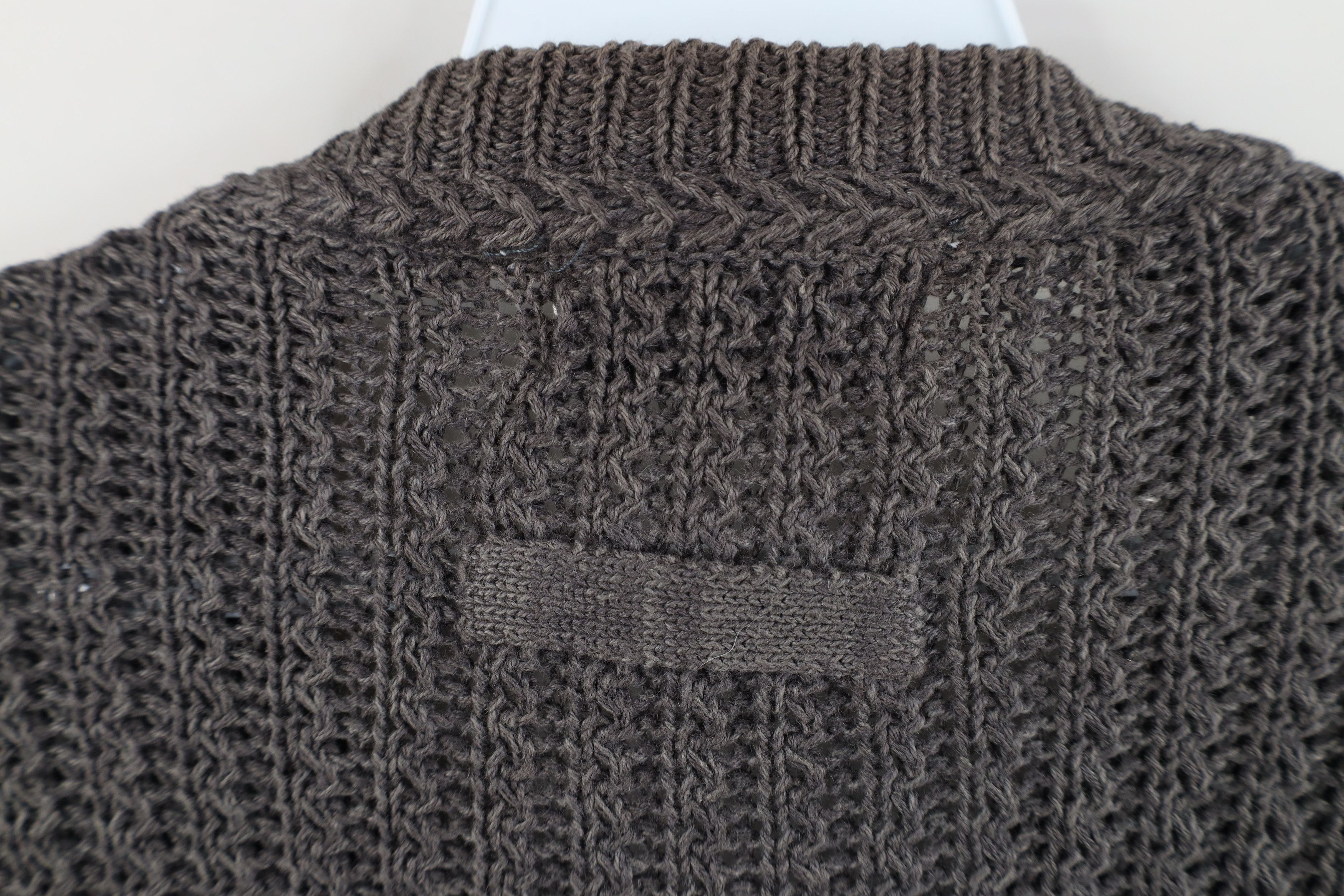 Vintage Vintage 90s Streetwear Baggy Oversized Ribbed Knit Sweater Size US L / EU 52-54 / 3 - 10 Thumbnail