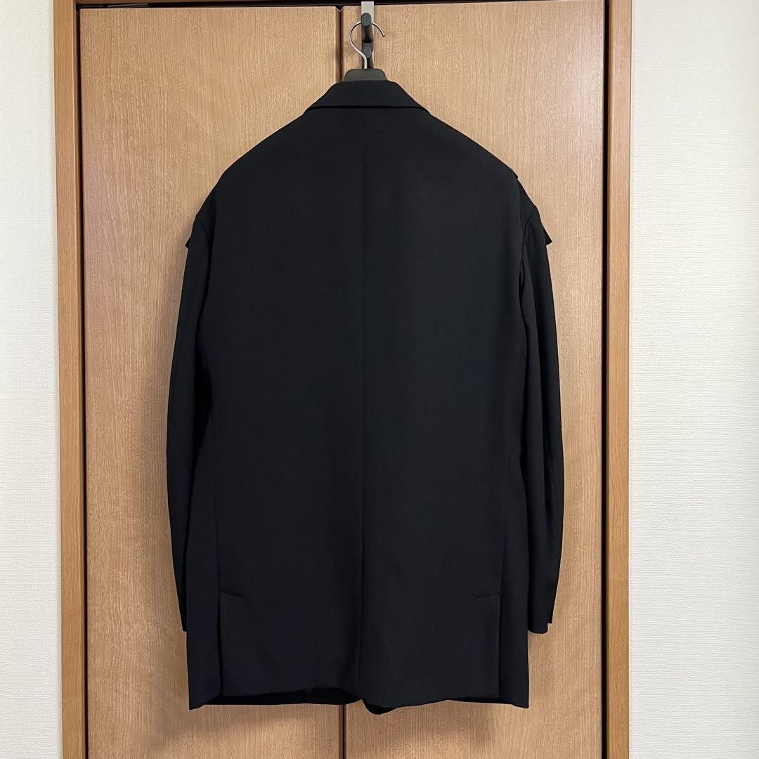 Yohji Yamamoto Yohji Yamamoto PourHomme 24AW Wool/Gabardine/Jacket Size US M / EU 48-50 / 2 - 2 Thumbnail