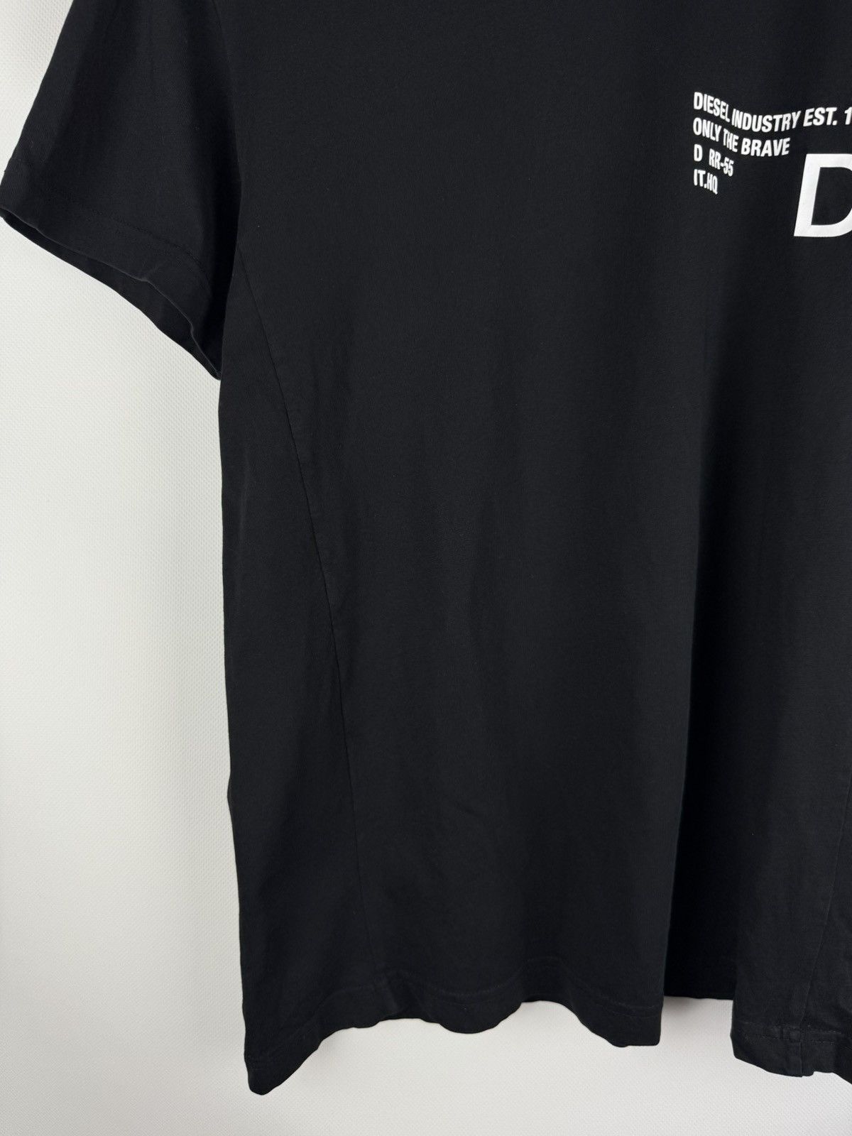 Diesel Diesel Men’s Short Sleeve Crewneck Chest Logo T Shirt Size US M / EU 48-50 / 2 - 7 Thumbnail