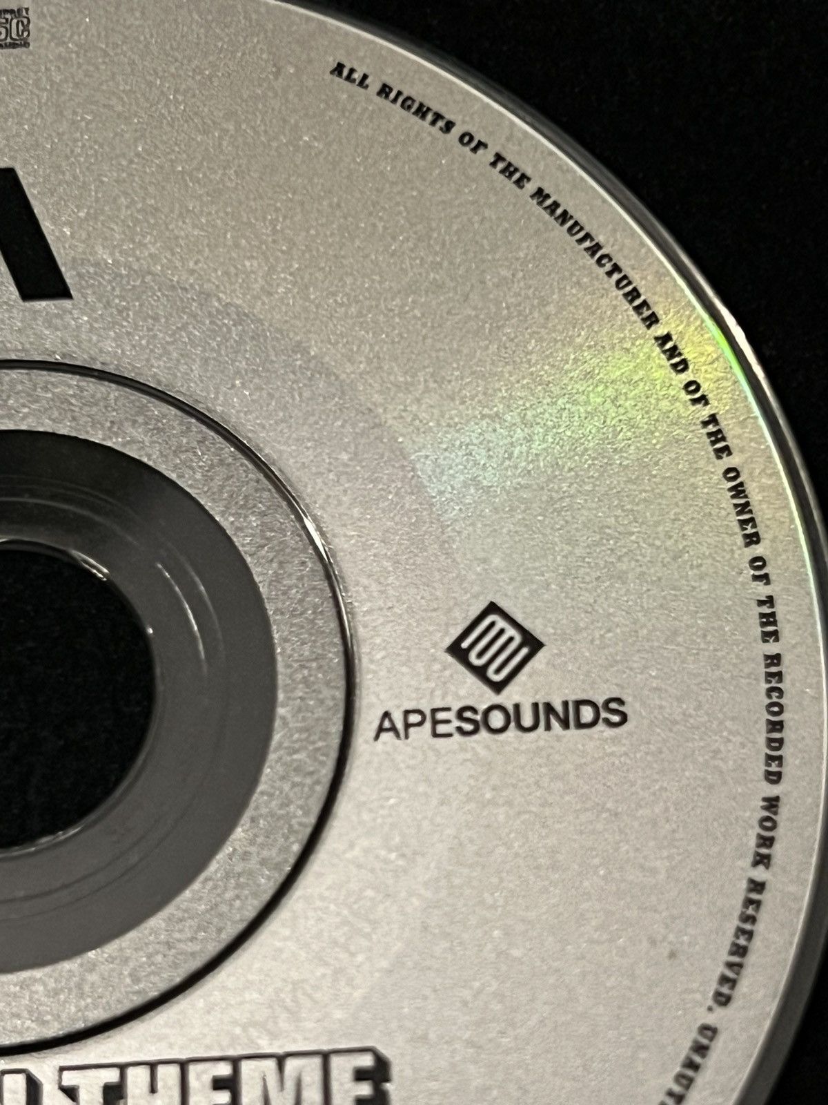 Bape Rare Bapeman Theme cd 2001 Apesounds Size ONE SIZE - 7 Thumbnail