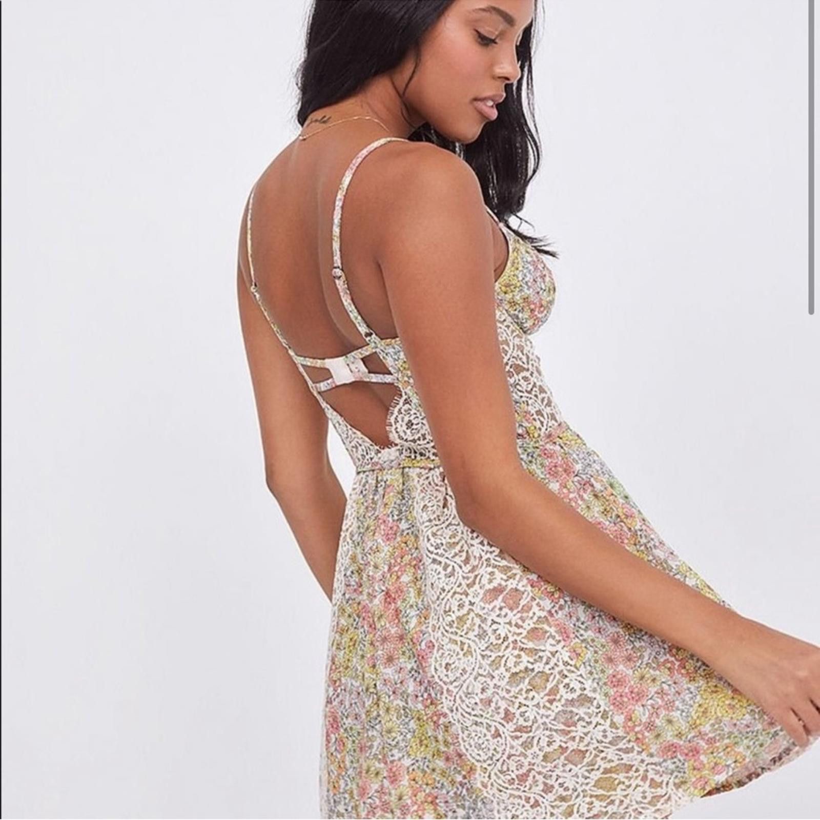 Other NWT Rare For Love and Lemons FL&L Esme Mini Dress Size Large Size L / US 10 / IT 46 - 2 Thumbnail