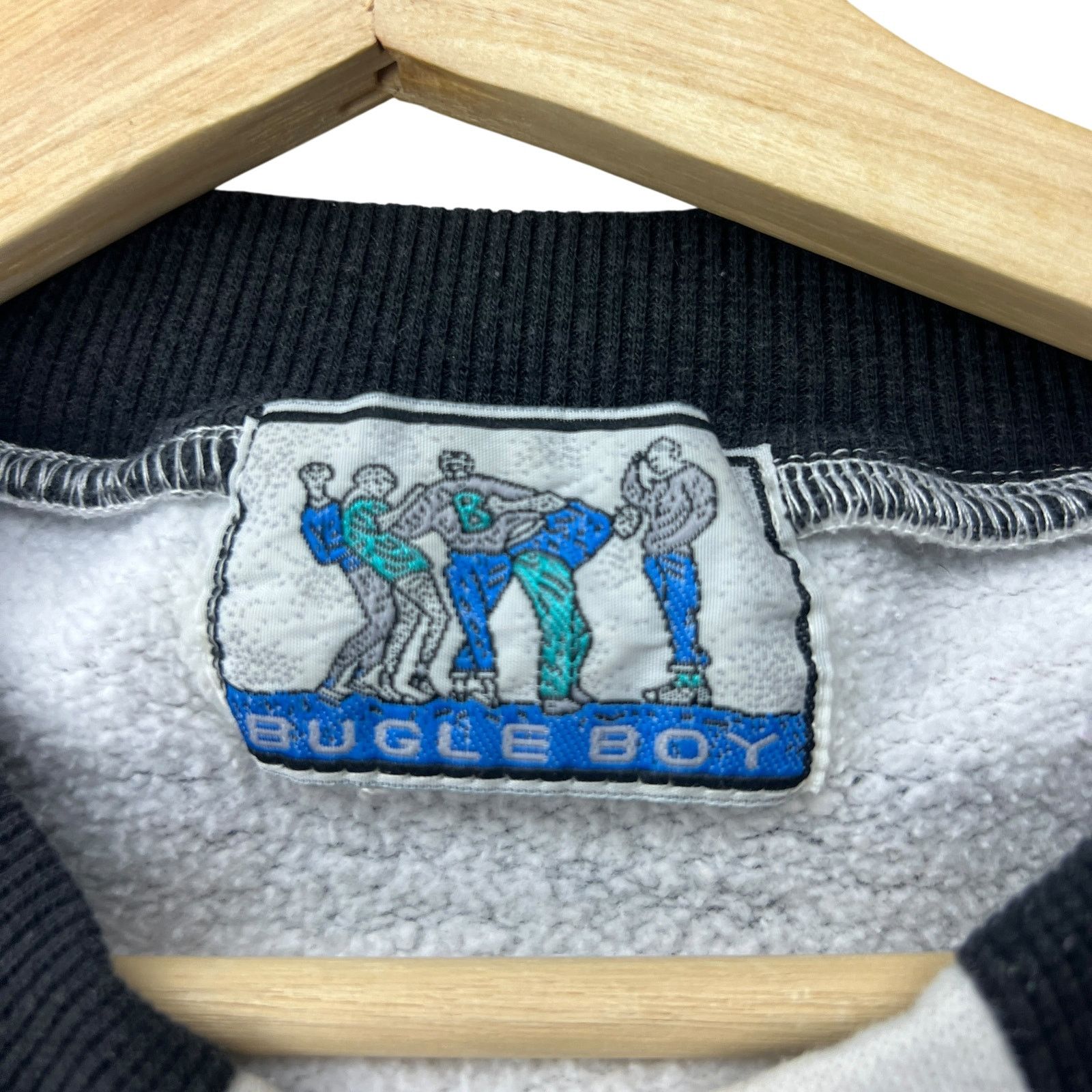 Bugle Boy Bugle Boy Attitude Striped Crewneck Size US L / EU 52-54 / 3 - 6 Thumbnail