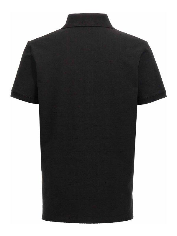 Balmain o1s1wg110925 Polo Shirt in Black Size US L / EU 52-54 / 3 - 2 Thumbnail