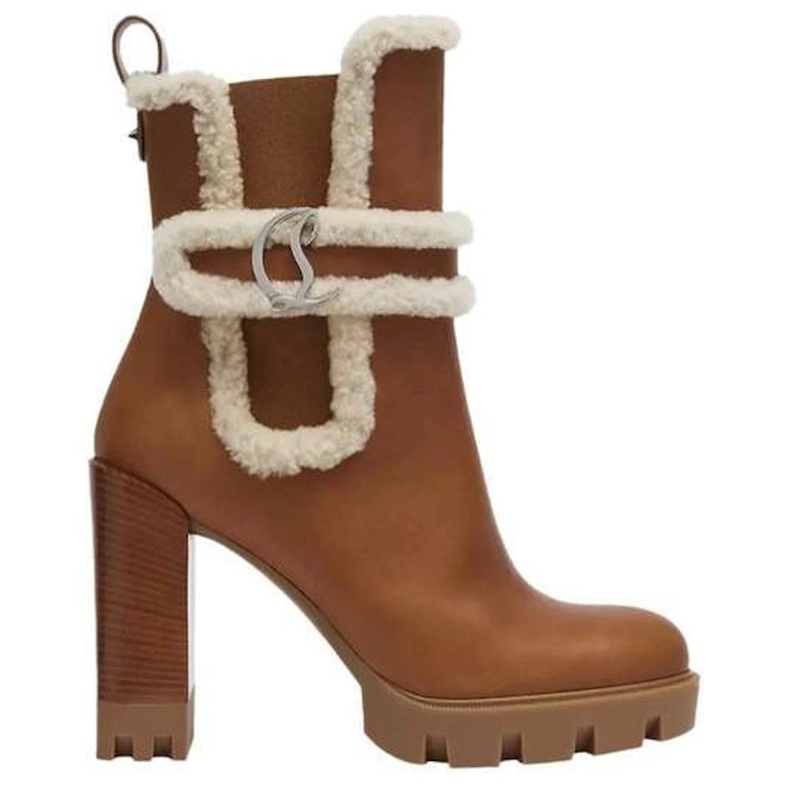 Christian Louboutin o1w1db10325 Boots in Dark Brown Size US 11 / IT 41 - 2 Thumbnail