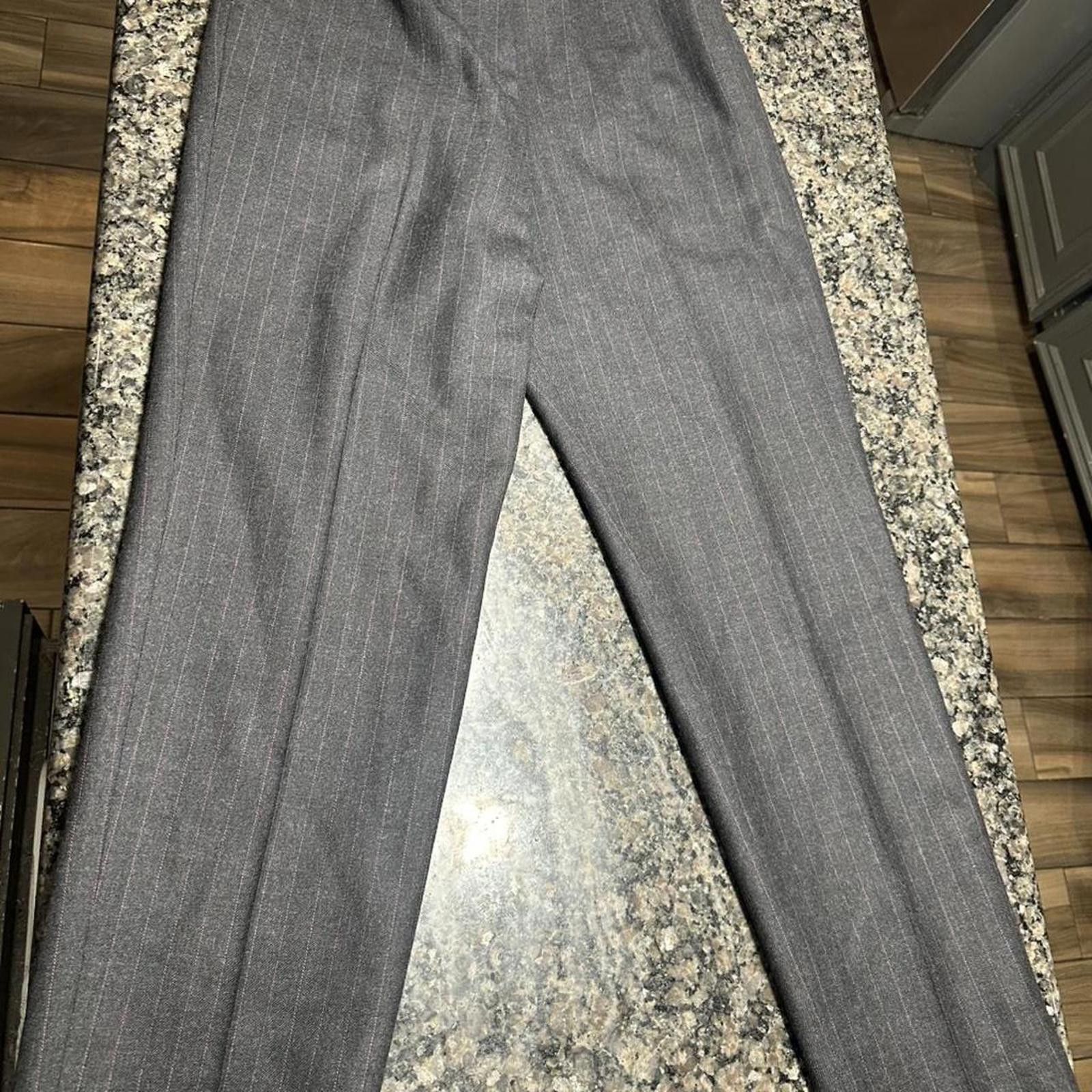Pendleton Grey Pendleton pinstripe wool trousers #preppy #wooltrousers Size 32" / US 10 / IT 46 - 1 Thumbnail