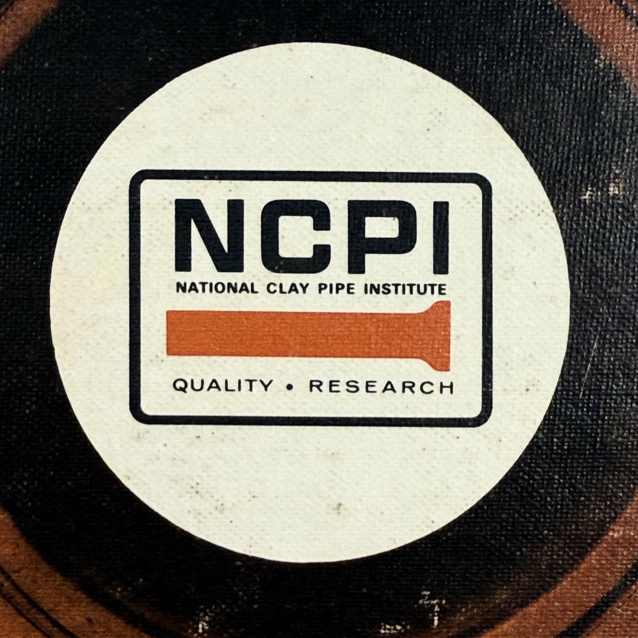 Designer VTG 1974 NCPI CLAY PIPE Engineering Manual 3rd Ed. w INSERTS Size ONE SIZE - 2 Thumbnail