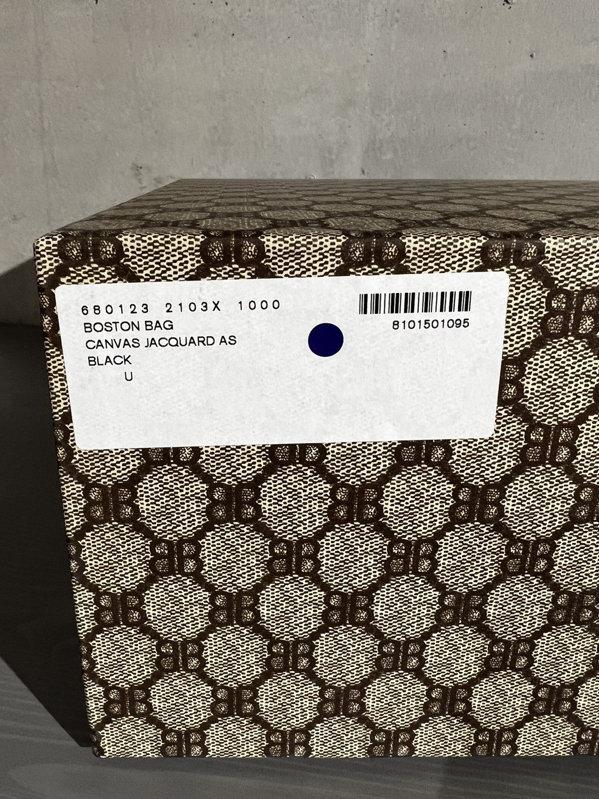 Gucci Gucci x Balenciaga Black Monogram Jacquard Canvas Hacker bag Size ONE SIZE - 17 Thumbnail