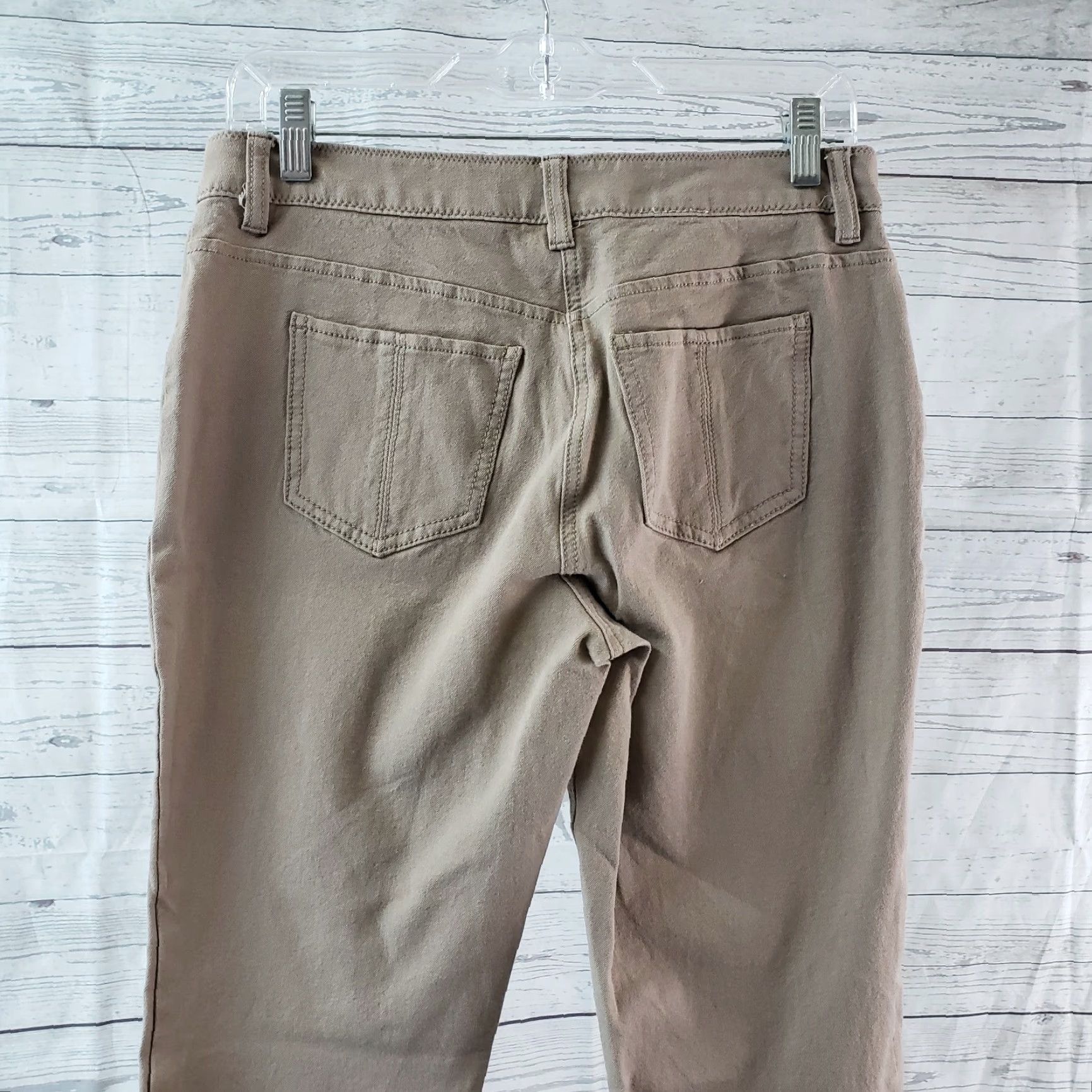 Vintage VINTAGE Chico's So Slimming Womens Jeans Short 4 Mid Rise Brown Denim Straight Mens Womens Girls Size 27" / US 4 / IT 40 - 4 Thumbnail