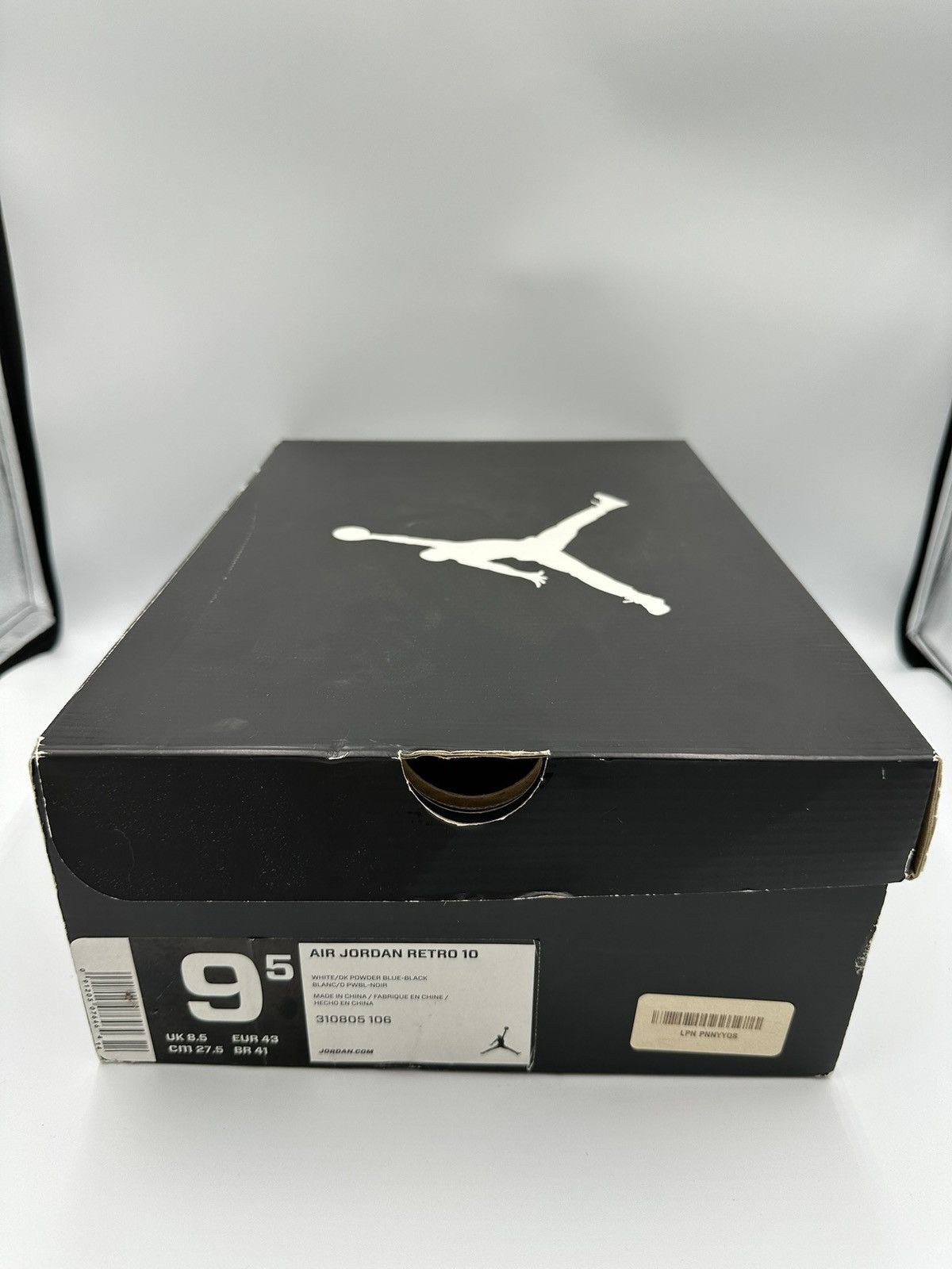 Jordan Brand Jordan 10 Powder Blue 2013 Size US 9.5 / EU 42-43 - 6 Thumbnail