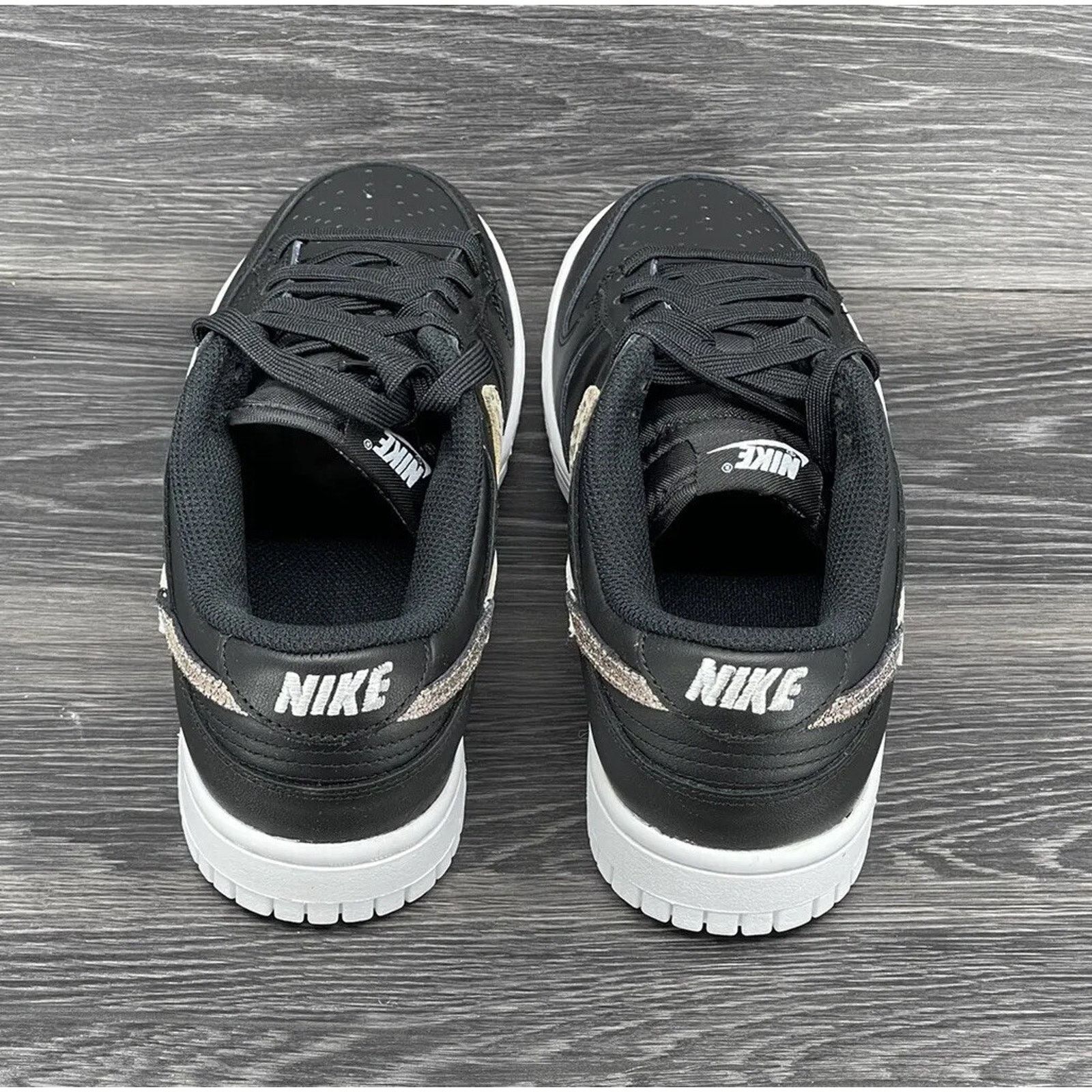 Nike WMNS Nike Dunk Low "Primal Black" | Size 7W [new] DD7099-001 Size US 7 / IT 37 - 3 Thumbnail