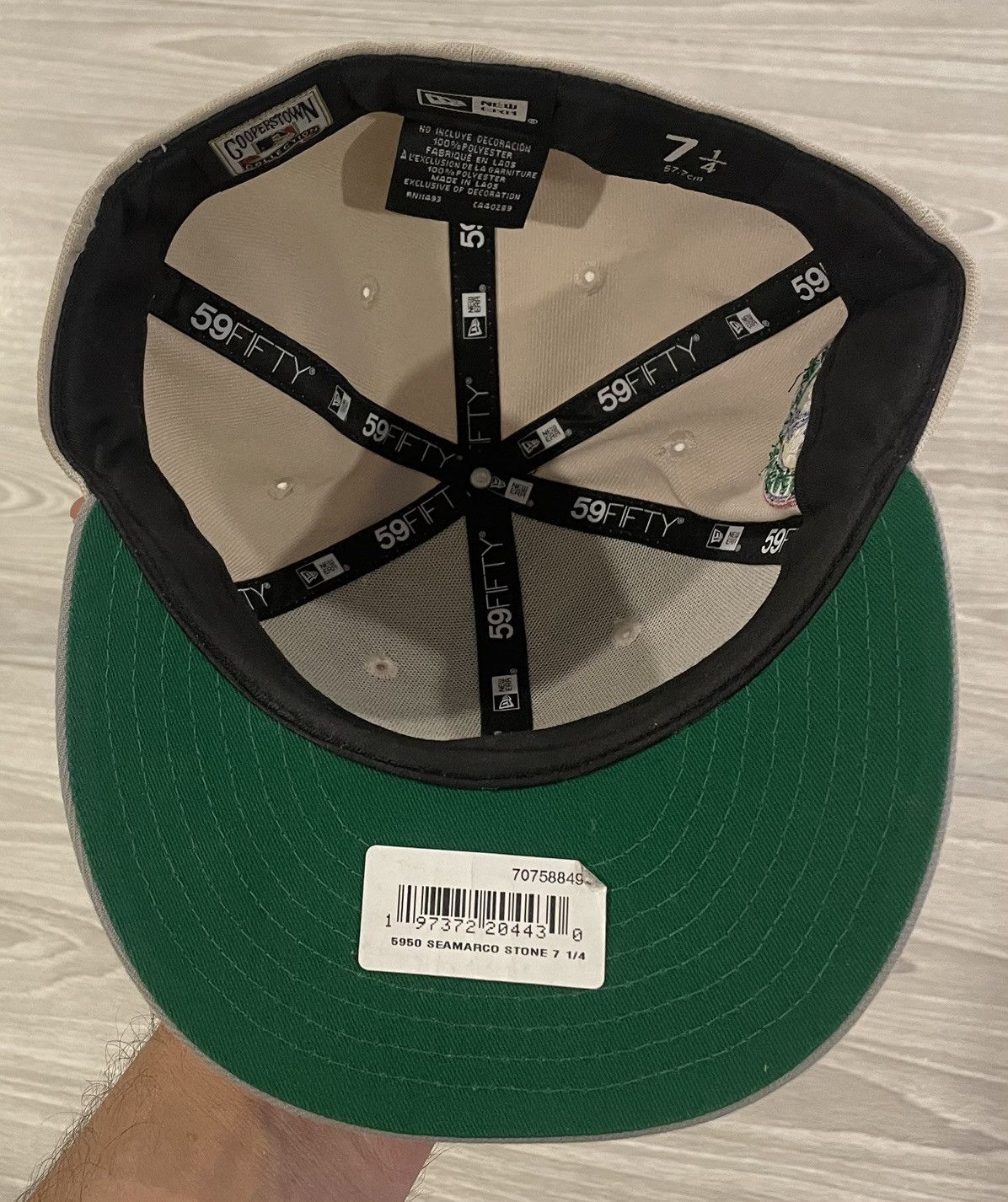New Era New Era Fifty Mariners 30th Anni Fitted Hat Men’s Size 7 1/4 Size ONE SIZE - 5 Thumbnail