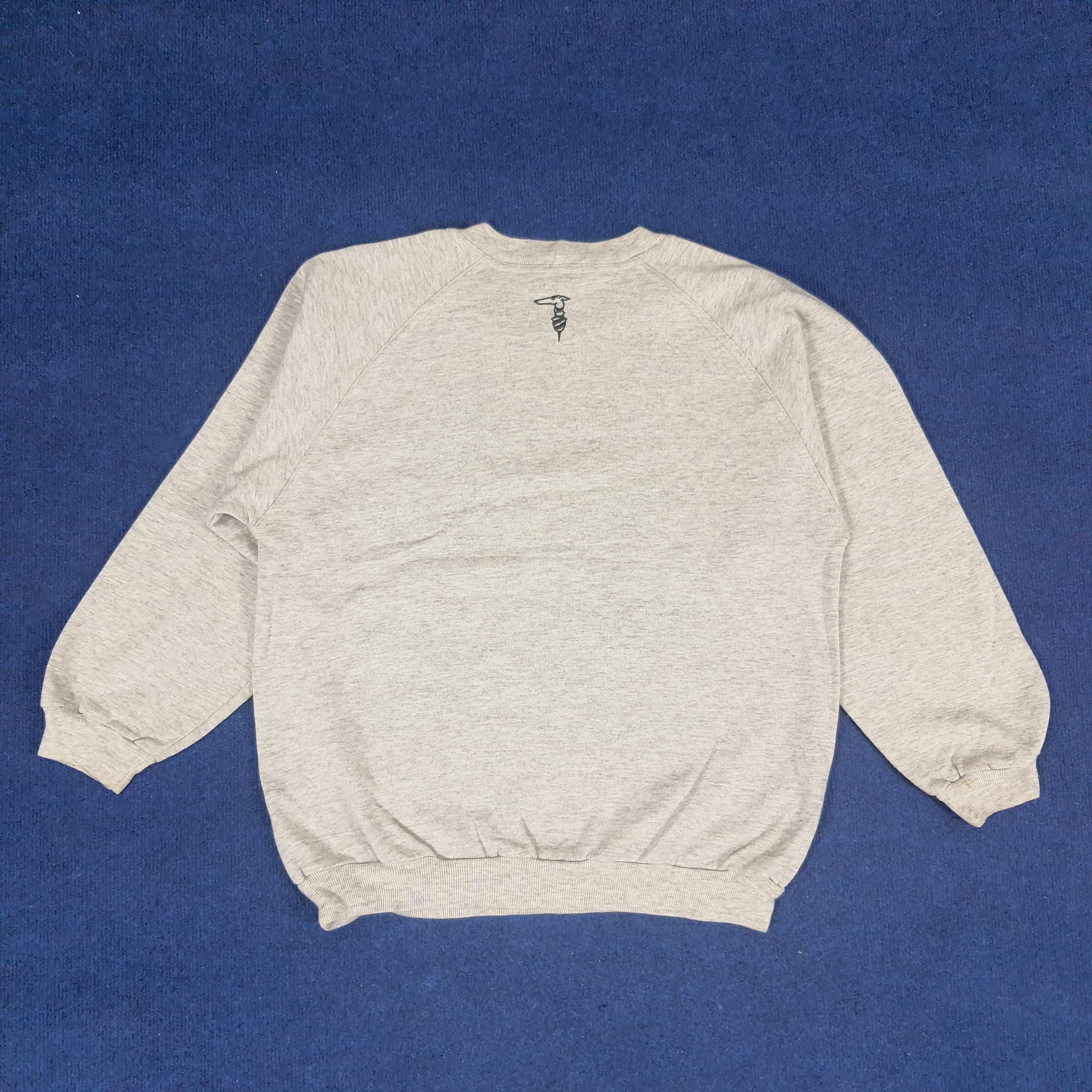 Trussardi × Vintage Vintage Trussardi Spell Out Italian Designer Sweatshirt Size US M / EU 48-50 / 2 - 3 Thumbnail
