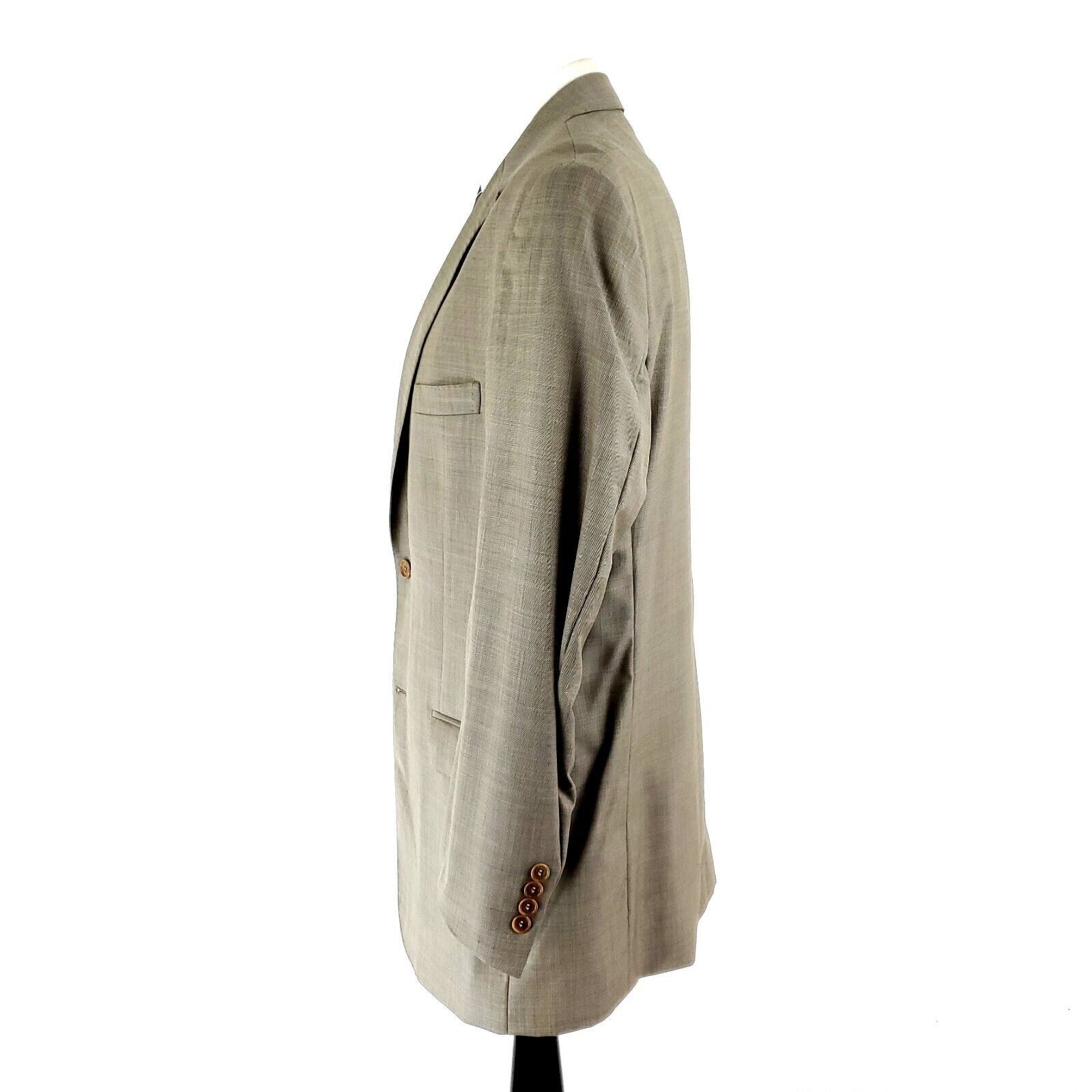Pronto Uomo Pronto Uomo Signature Zigone Super 110s Wool 2 Button Blazer Size 40L - 4 Thumbnail