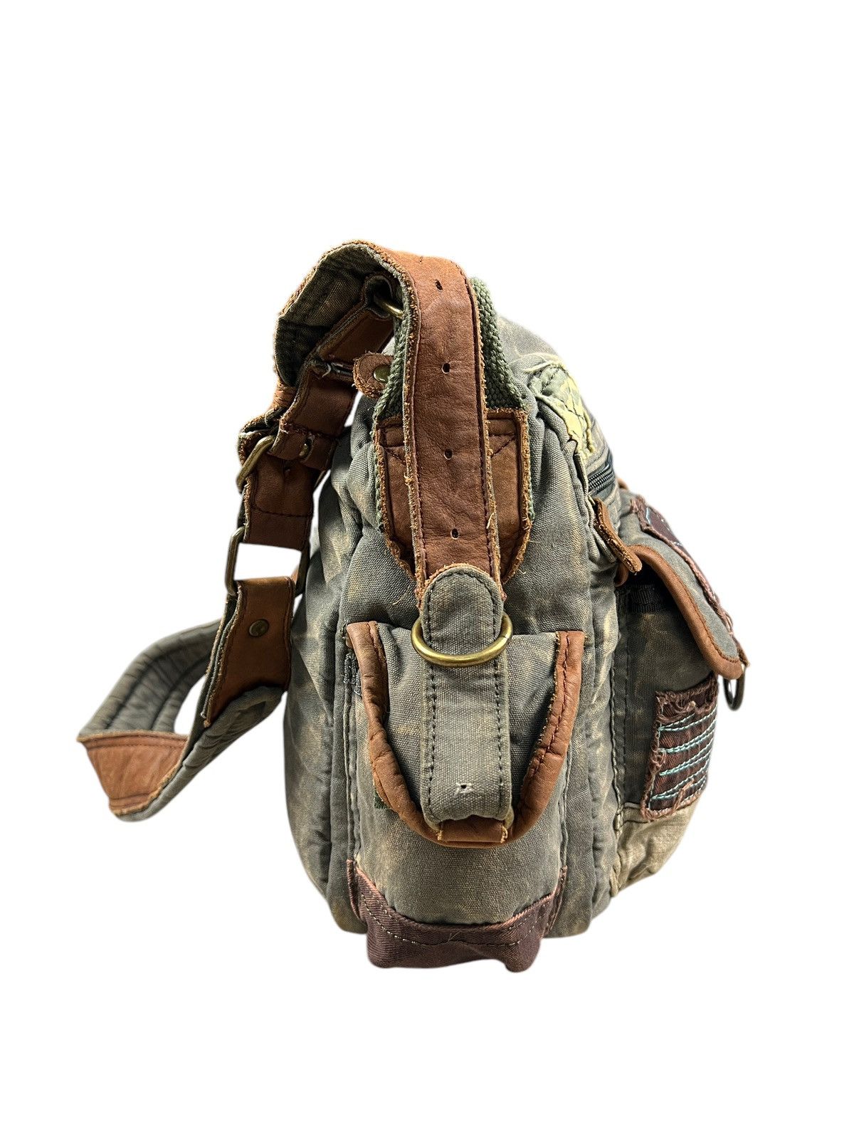 Japanese Brand Military Surplus Rebuilt Messenger Bag Size ONE SIZE - 6 Thumbnail