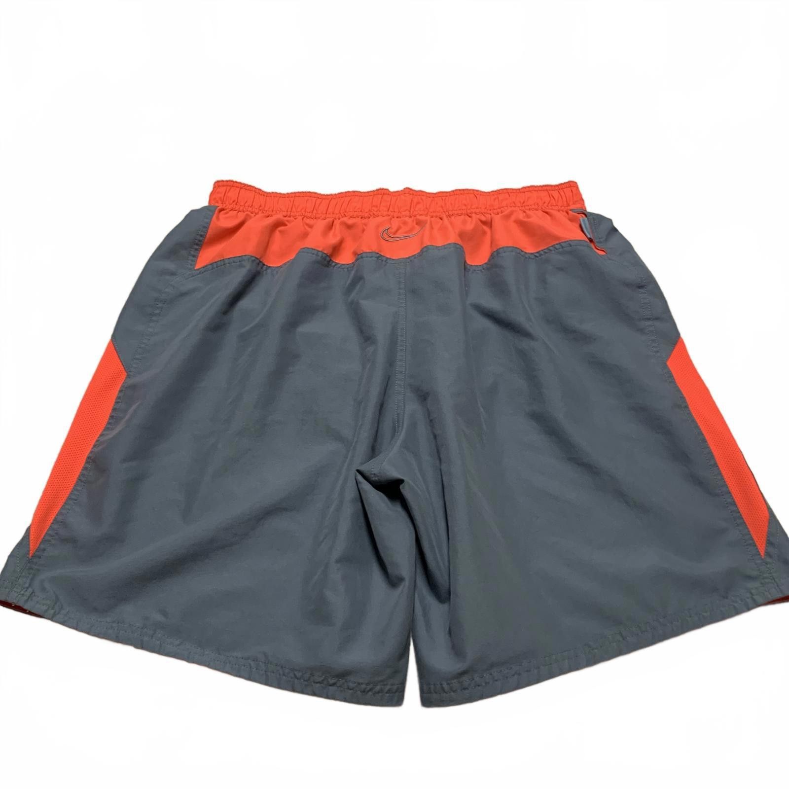 Nike Nike Men's Sz XL Gray & Orange Swim Shorts Size US 36 / EU 52 - 2 Thumbnail