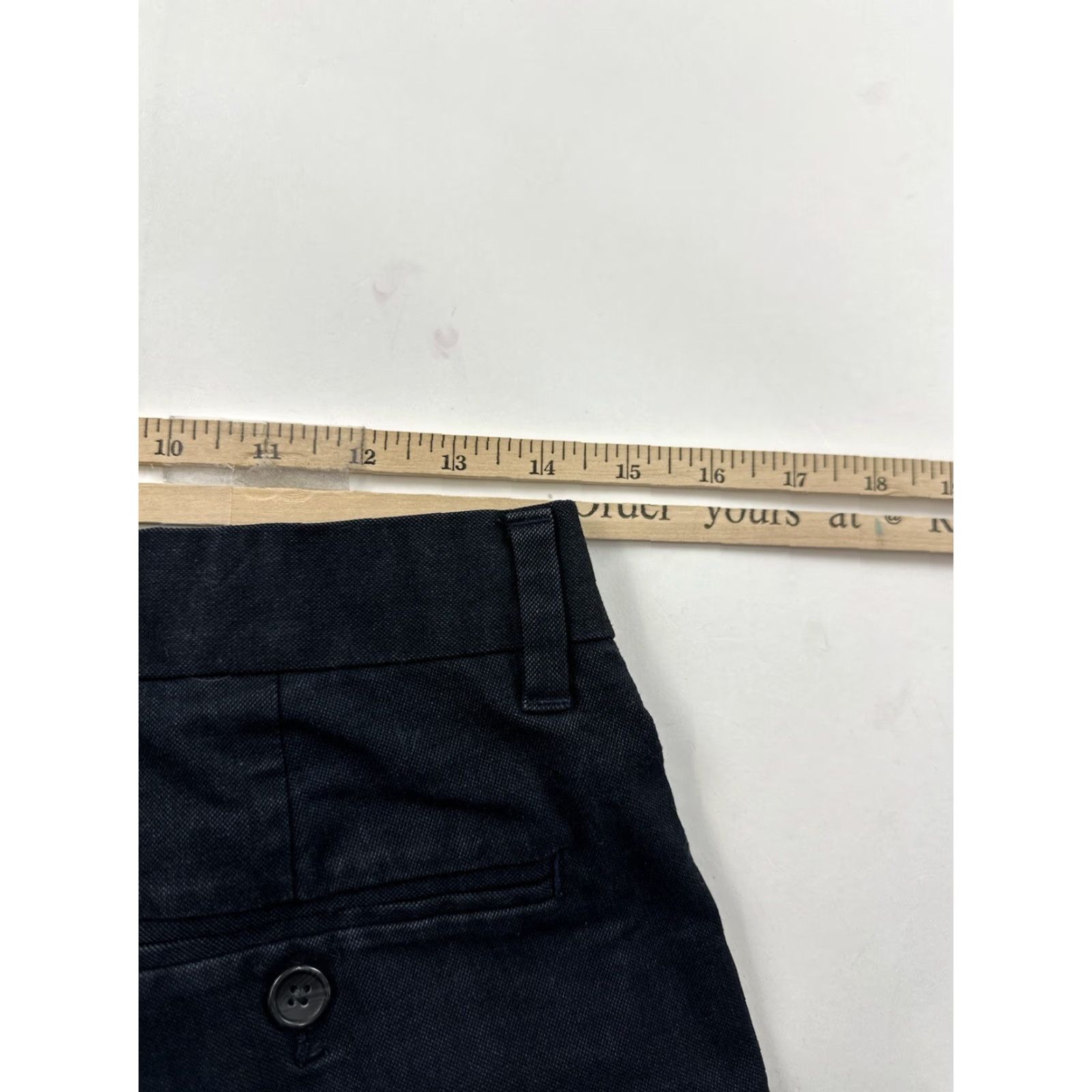Banana Republic Banana Republic Pants Mens 29x29 Blue Chino Cotton Flat Front Zip Casual Straight Inseam 29 Regular 31x32 Tagged Size Size US 29 - 8 Thumbnail