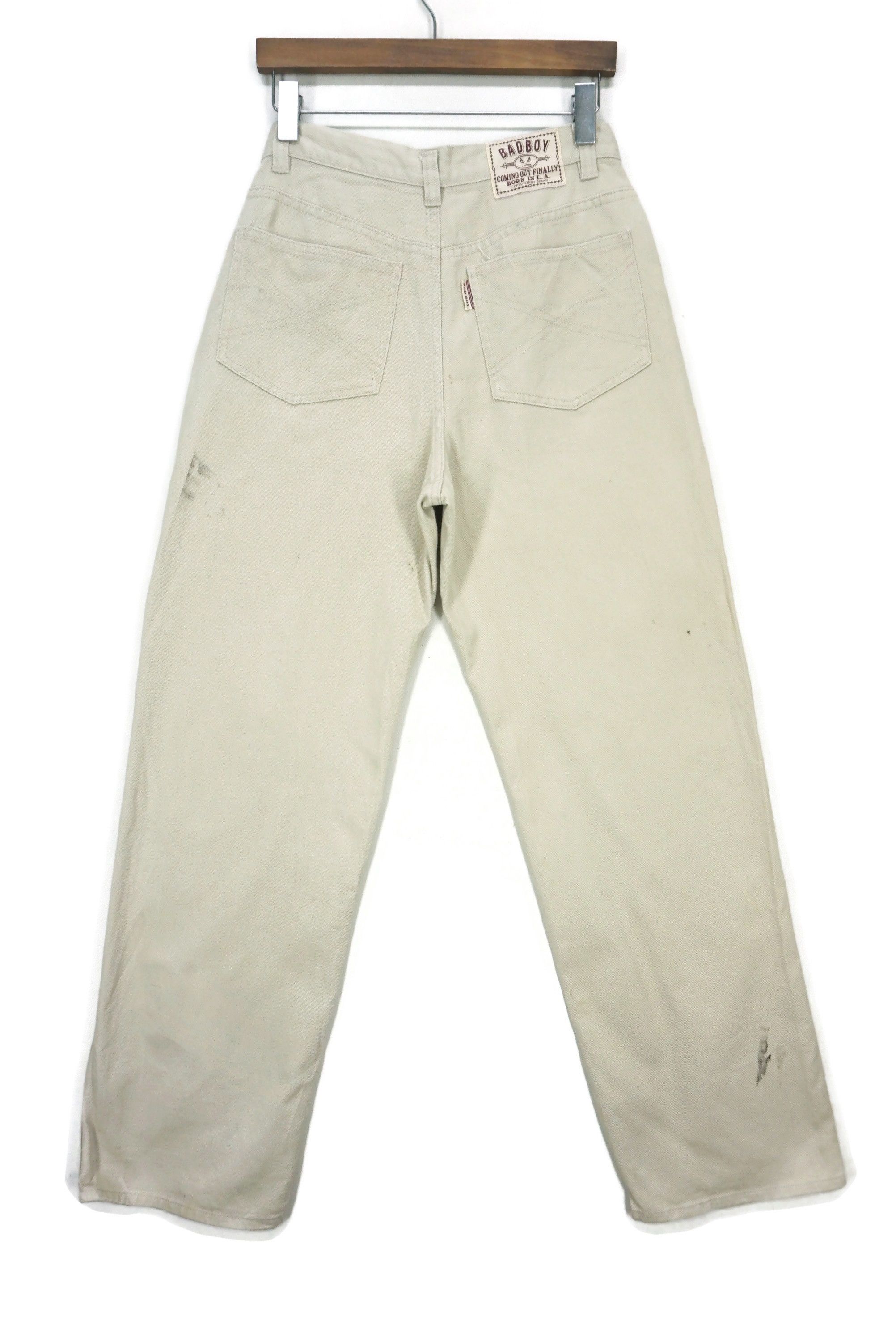 Vintage Bad Boy Jeans Size W29xL32 Baggy High-Waisted Workwear Size US 29 - 2 Thumbnail