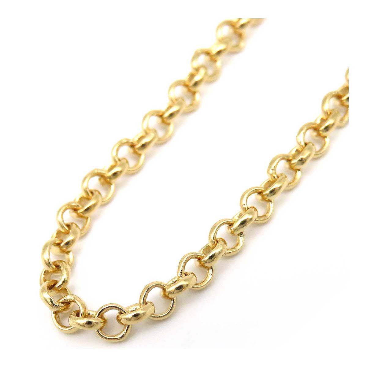 image of Chrome Hearts 22K Roll Chain - 20 Inch in Gold, Men's