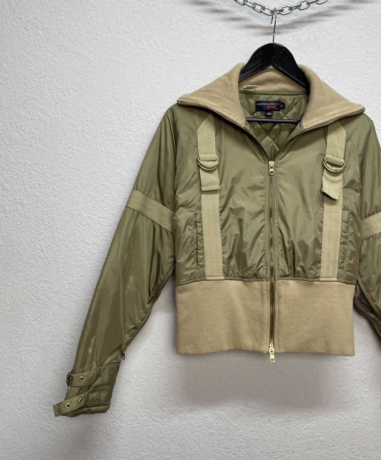 Triple 5 Soul Triple Five Soul Tech Bomber Archive Utility NYLON WOOL Hbrd Size M / US 6-8 / IT 42-44 - 2 Thumbnail