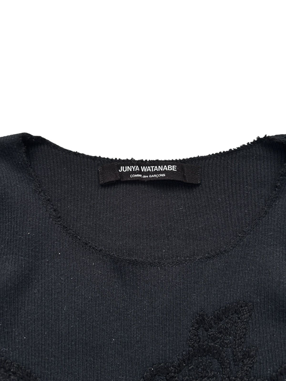 Junya Watanabe F/W 92 Debut Collection Floral Embroidered Knit Size ONE SIZE - 2 Thumbnail
