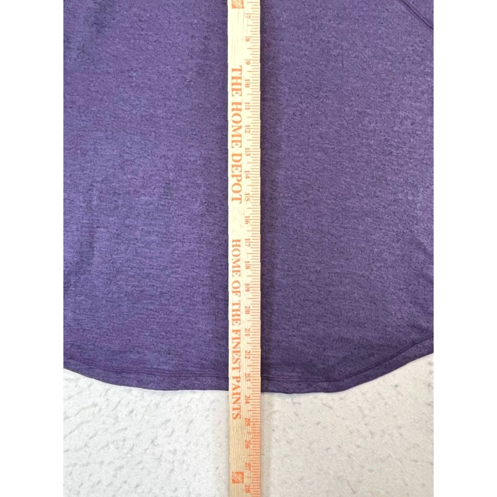 Vintage Live Love Lounge Sweatshirt Womens Purple Size L Pullover Activewear Love 90s? Size L / US 10 / IT 46 - 3 Thumbnail