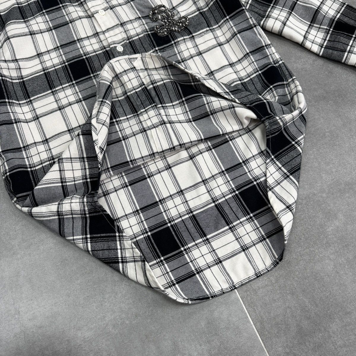 Polo Ralph Lauren Polo Ralph Lauren Plaid Long Sleeve Logo Women Flannel Shirt Size S / US 4 / IT 40 - 11 Thumbnail
