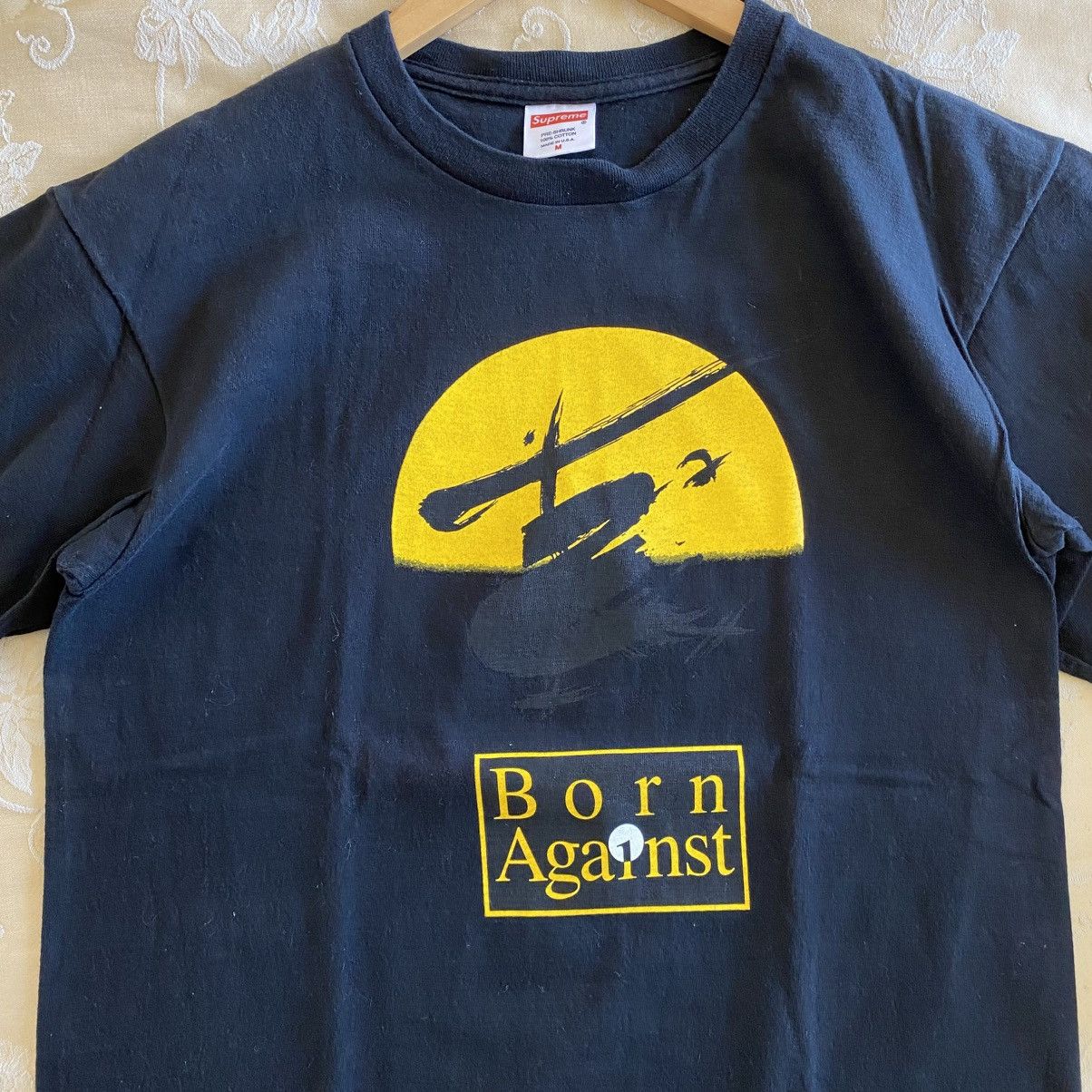 Supreme Vintage Supreme Born Against T-Shirt Black 2011 Punk Grunge Size US M / EU 48-50 / 2 - 5 Thumbnail